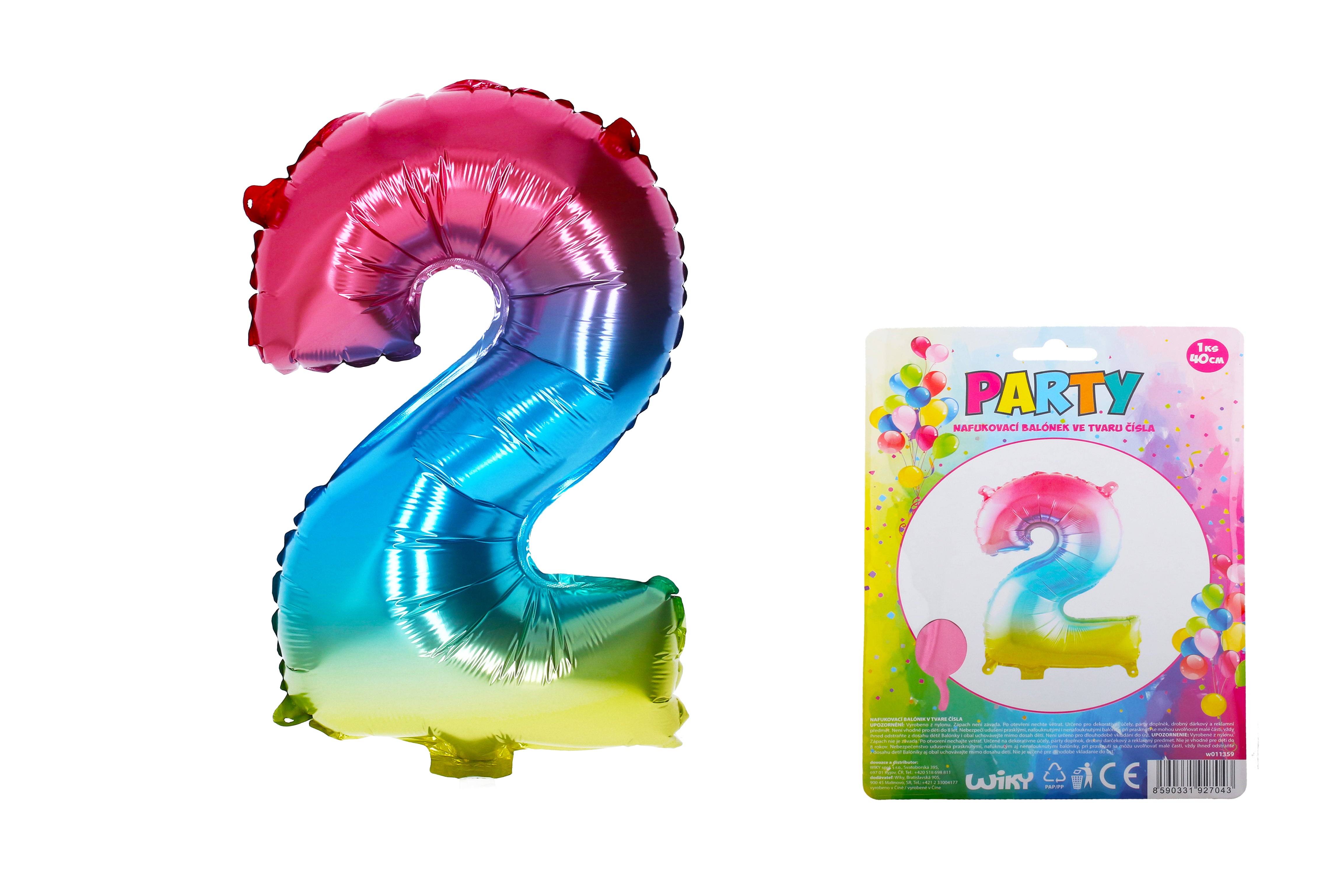 Balon gonflabil - Curcubeu numărul 2
