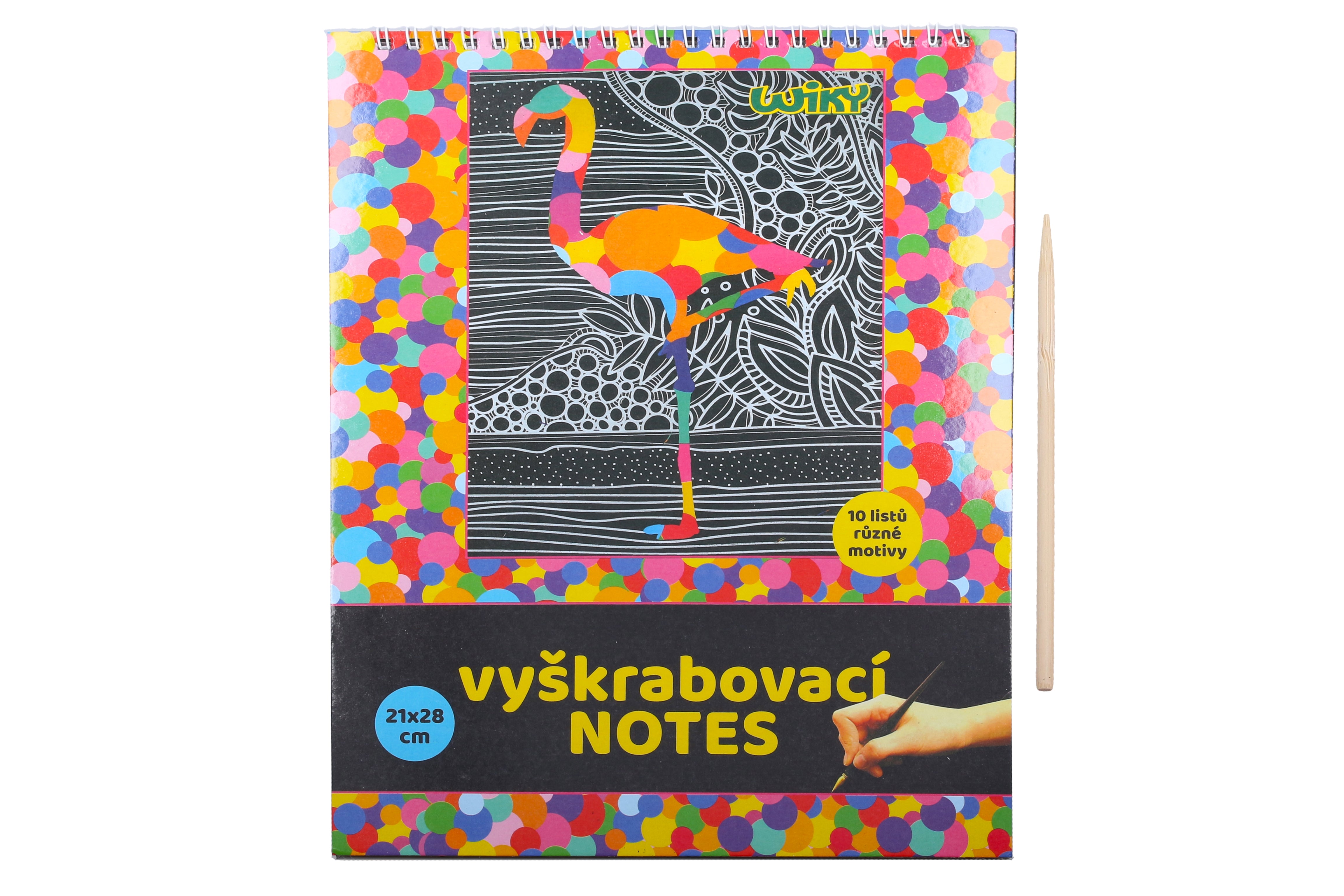 Cuaderno Rascable 21x28cm / 10 Hojas