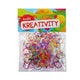 Magic Braiding Elastiska Band Randig Mix Of Colors 200 st