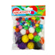 Pom Pom Glitter Mix Misure 80pz