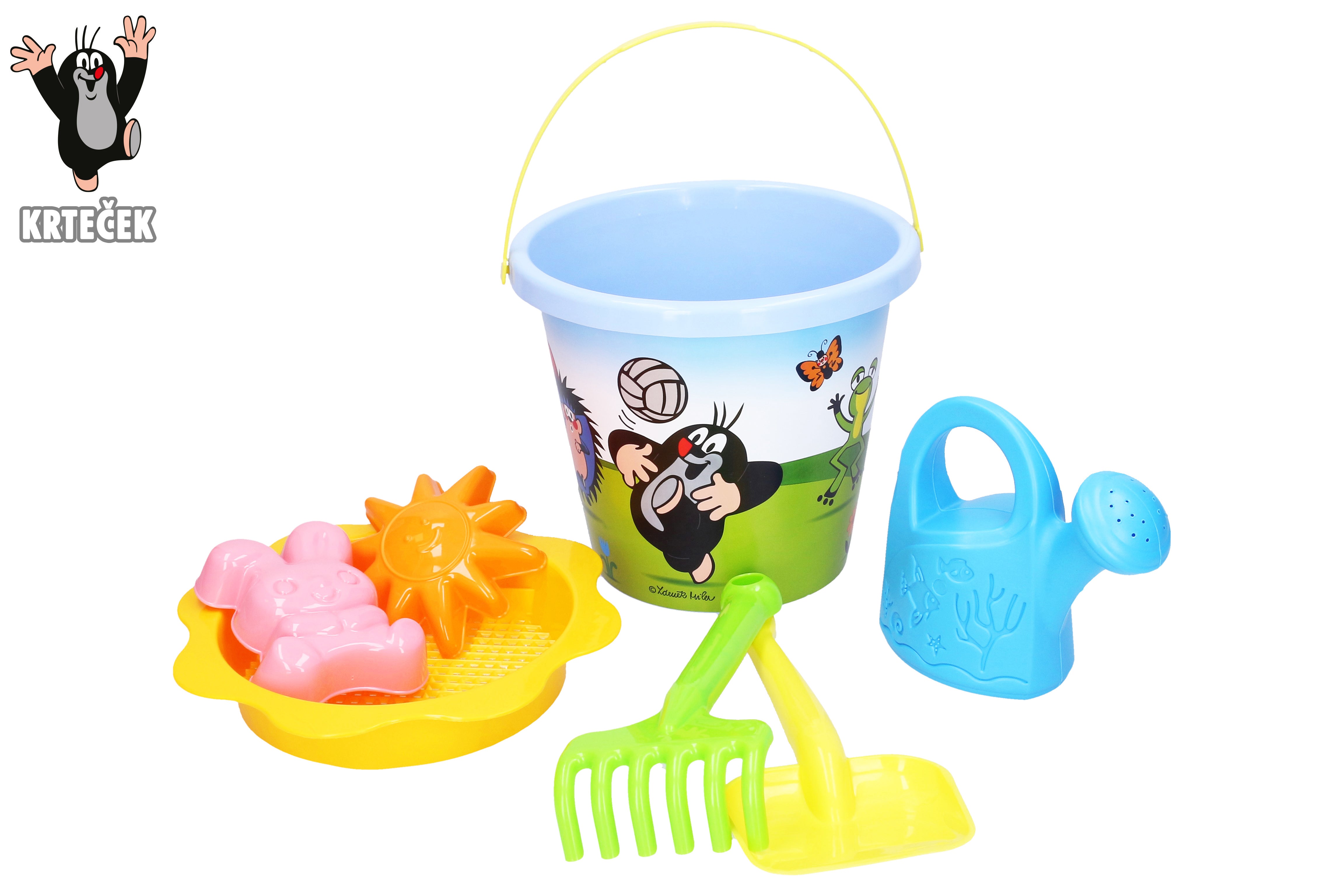 Zandset Mol Groot 3,5 L Blauw