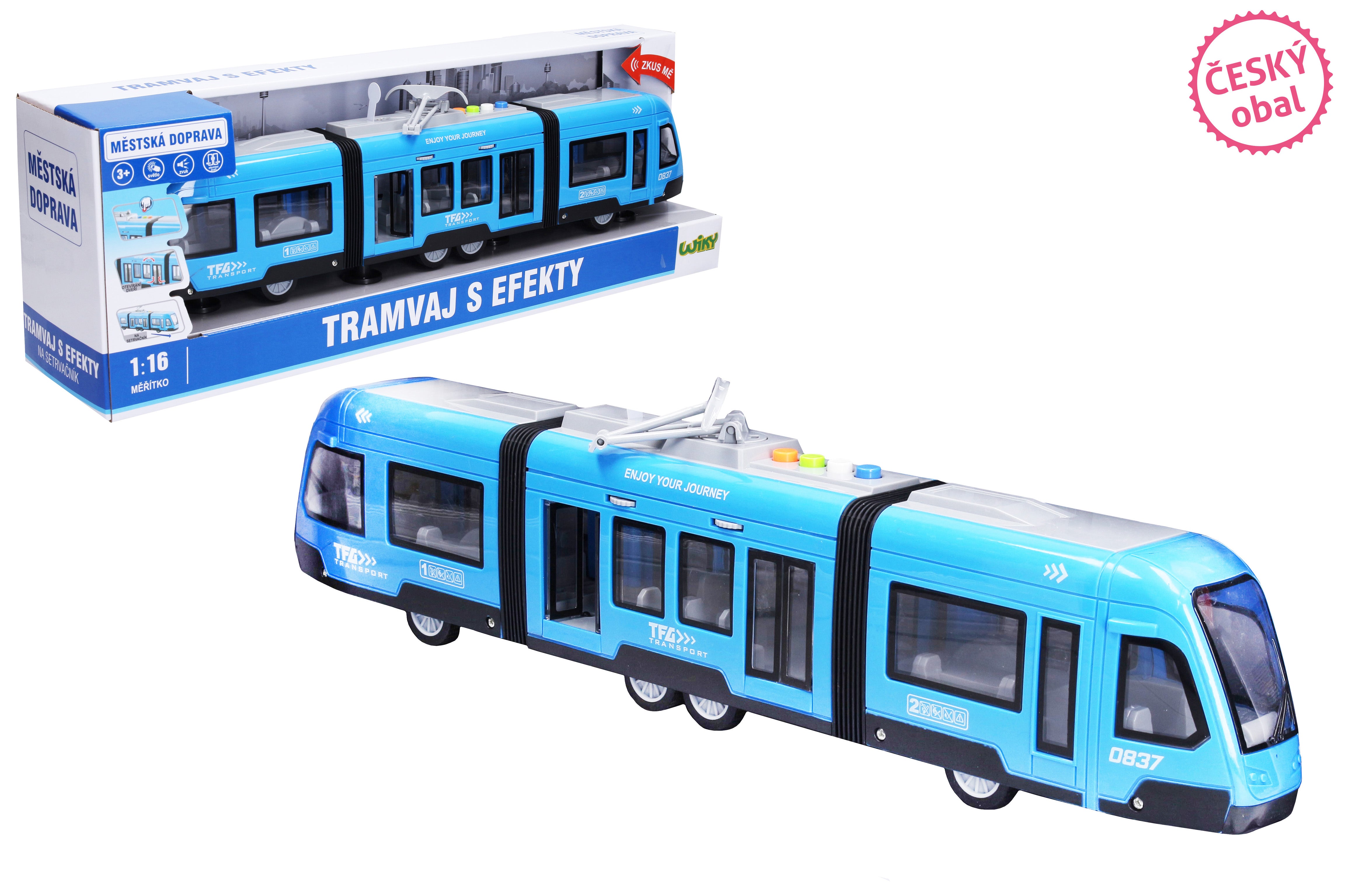 Spårvagn med effekter 44 Cm - Tjeckisk förpackning