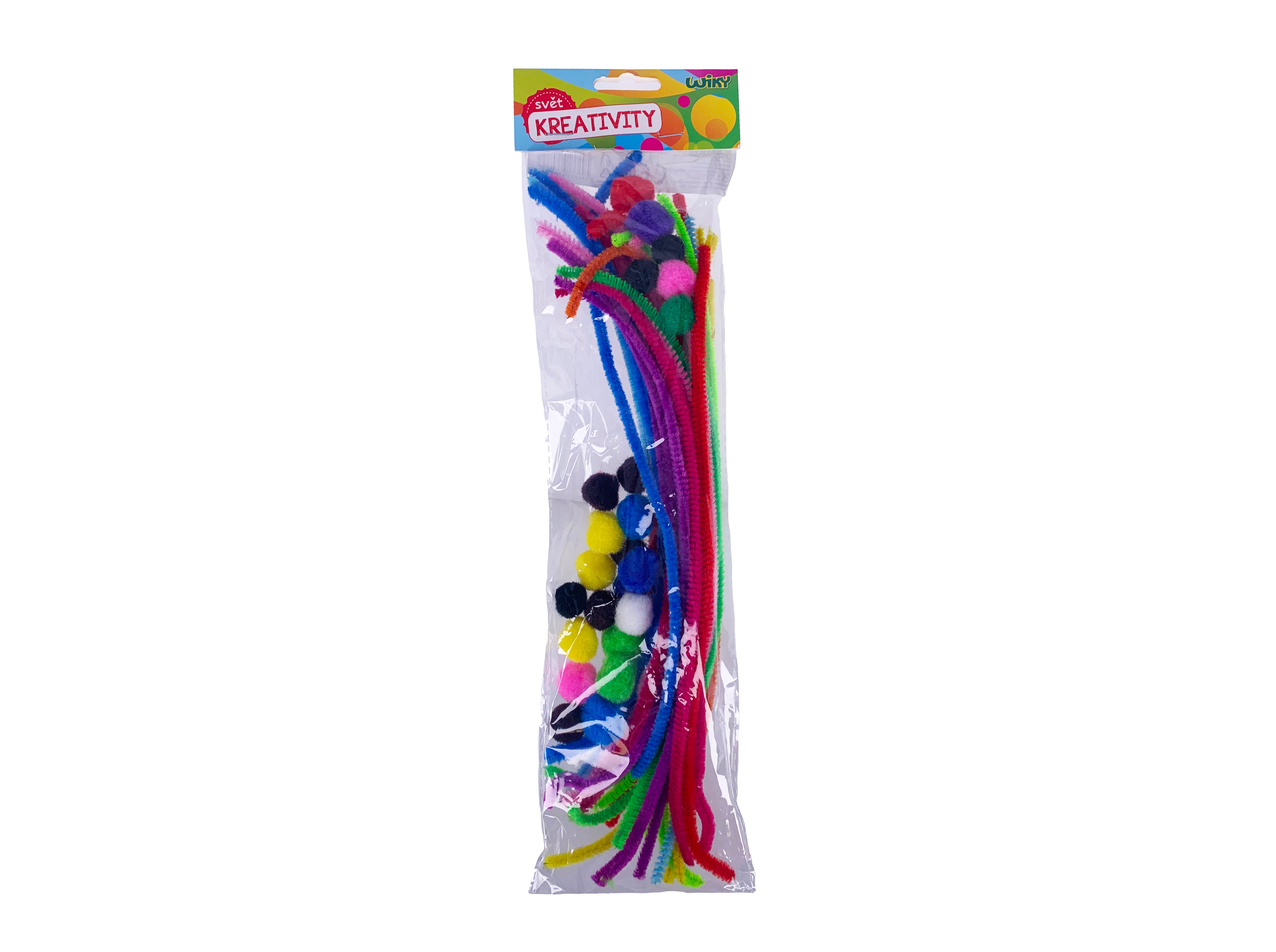 Set creativ 30 buc (pom chenilia)