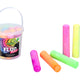Fluo Sidewalk Chalk 15ks