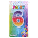 Partykerze Nummer 6 Sterne