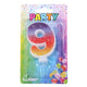 Feestkaars nummer 9 sterren