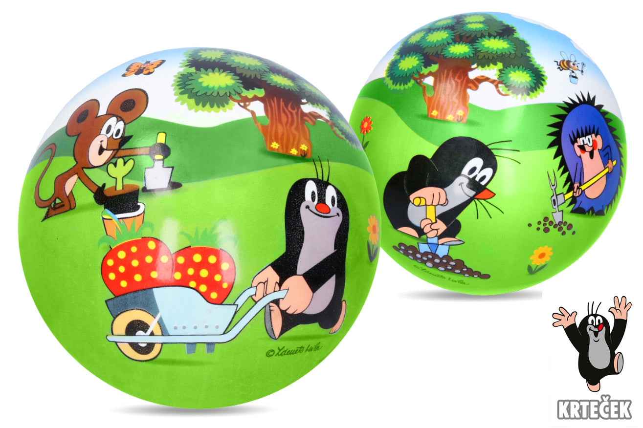 Ball Mole Cauciuc Neumflat 23 Cm