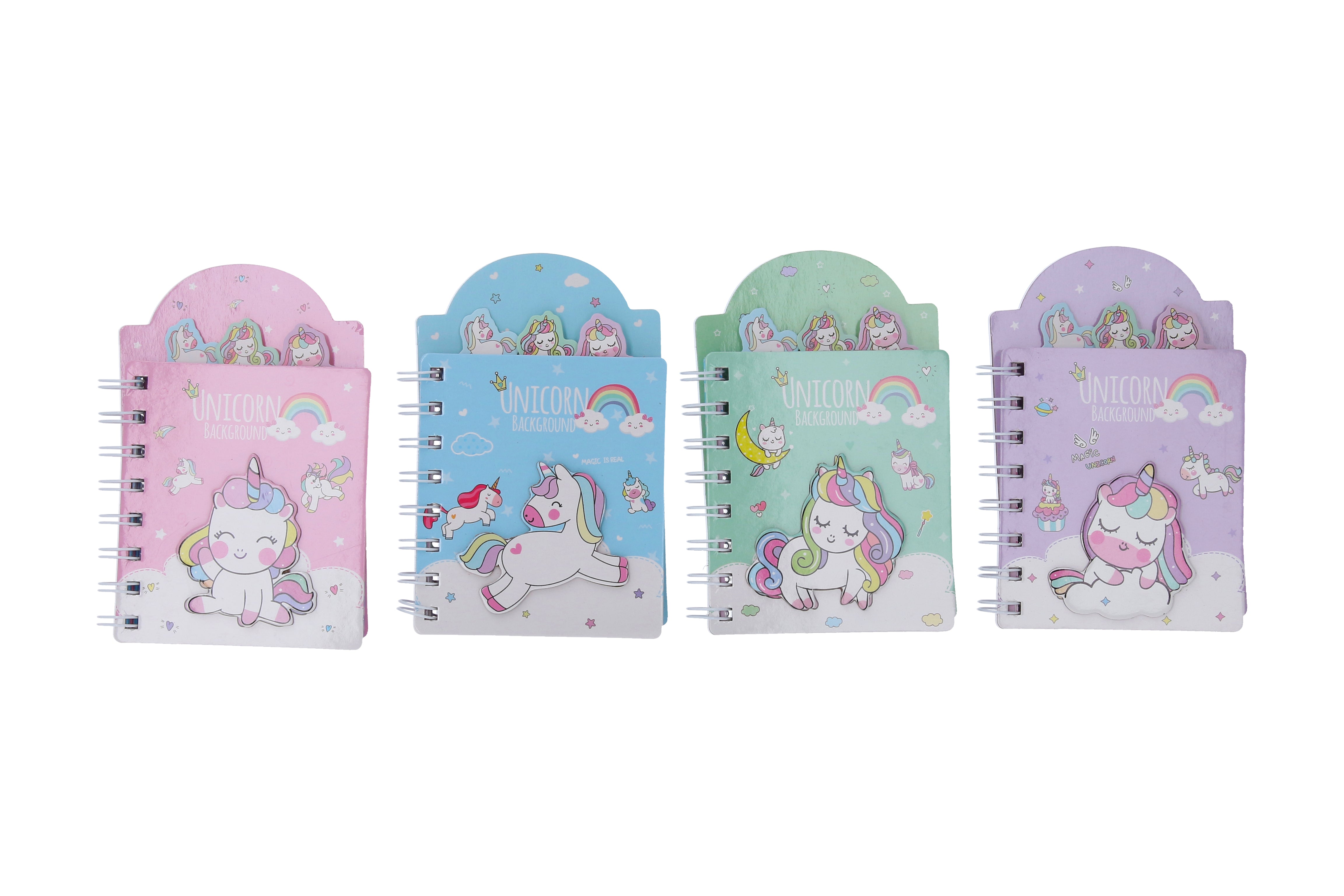 Notebook 14x9 Cm 60 Sheets - Unicorn