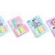 Notizbuch 12,1x18,5 cm 60 Blatt + Aufkleber - Tiere
