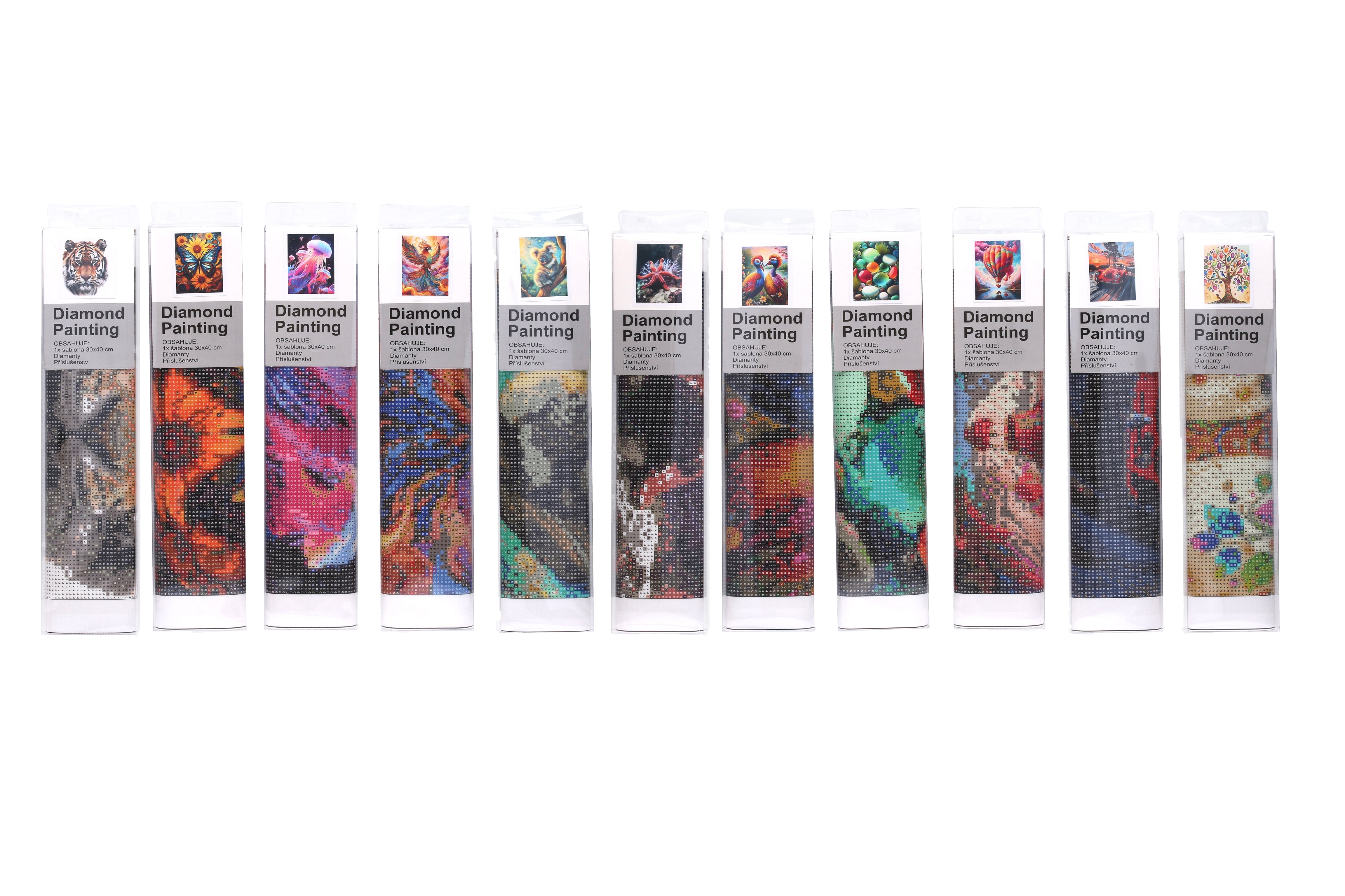 Set Creativo Diamond Painting 30x40 Cm Mix