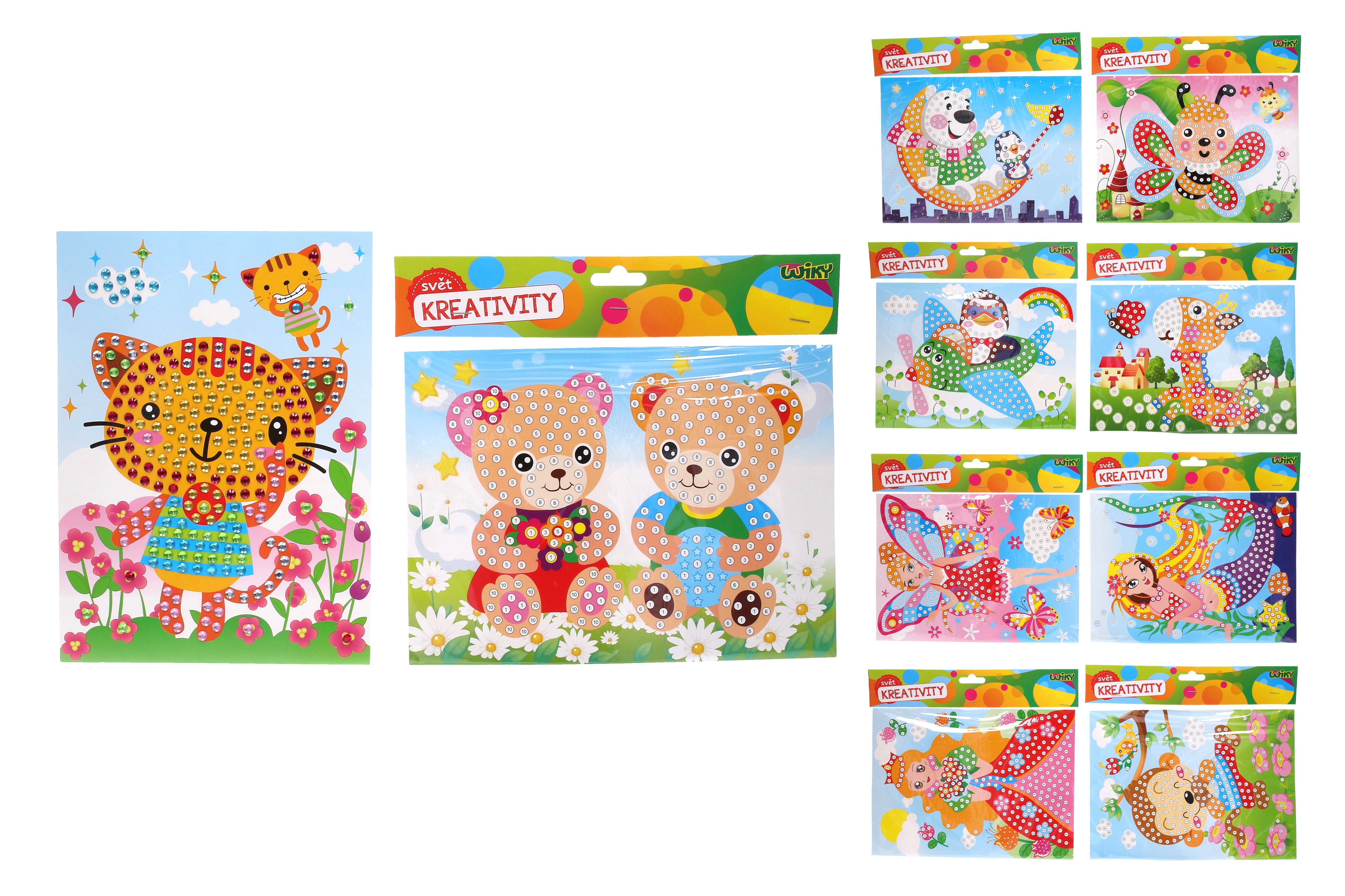 Set Creativo Di Pietre 19x26,5 Cm - Mix