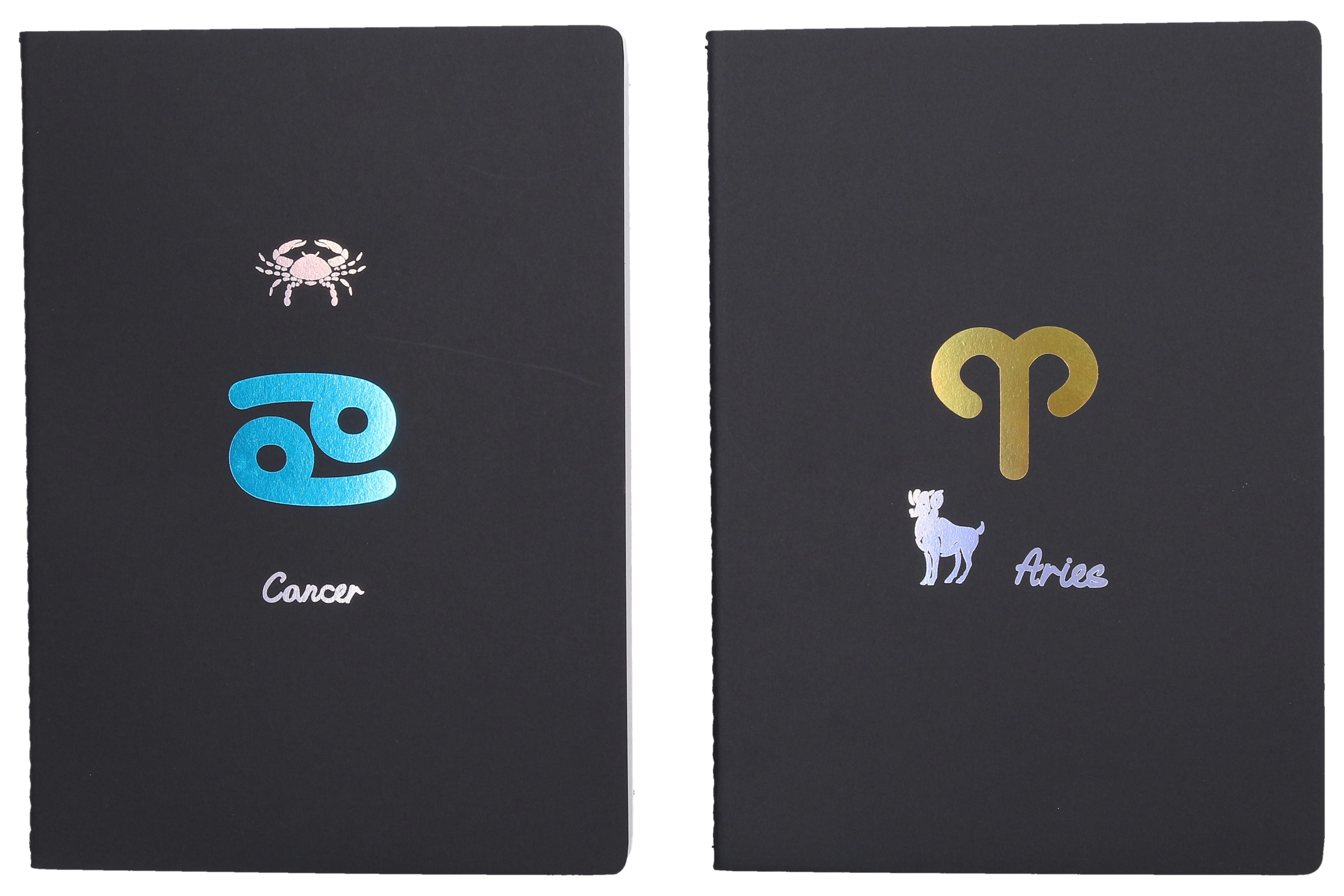 Cuaderno 18,5x25,5 cm 34 páginas a rayas blancas - Zodiaco
