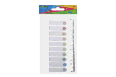 Selbstklebender Notizblock 10x20 Streifen – Finger