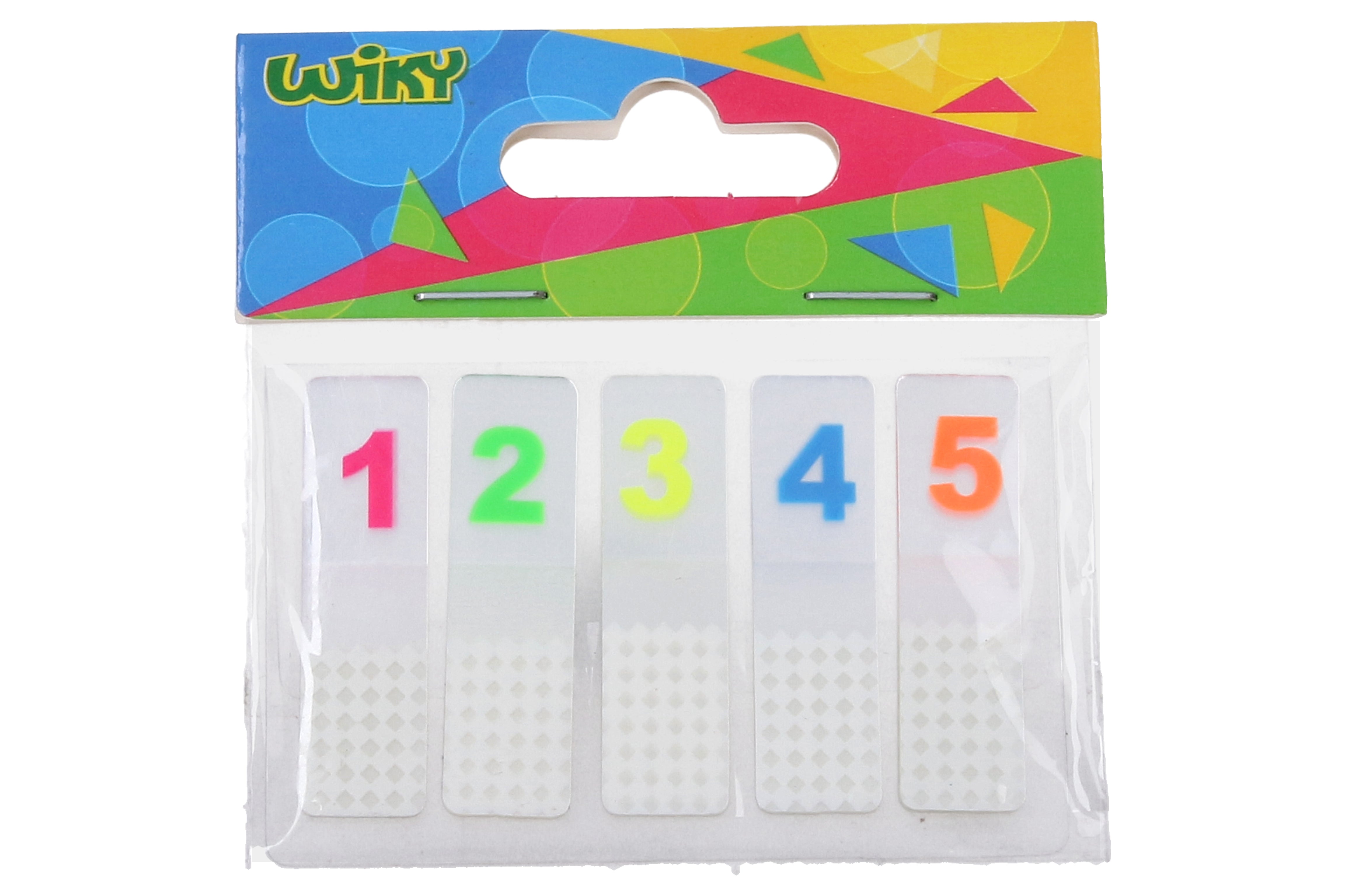 Self-adhesive Notepad 5x20 Strips - Numbers