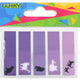 Self-adhesive Notepad 5x20 Strips - Cat