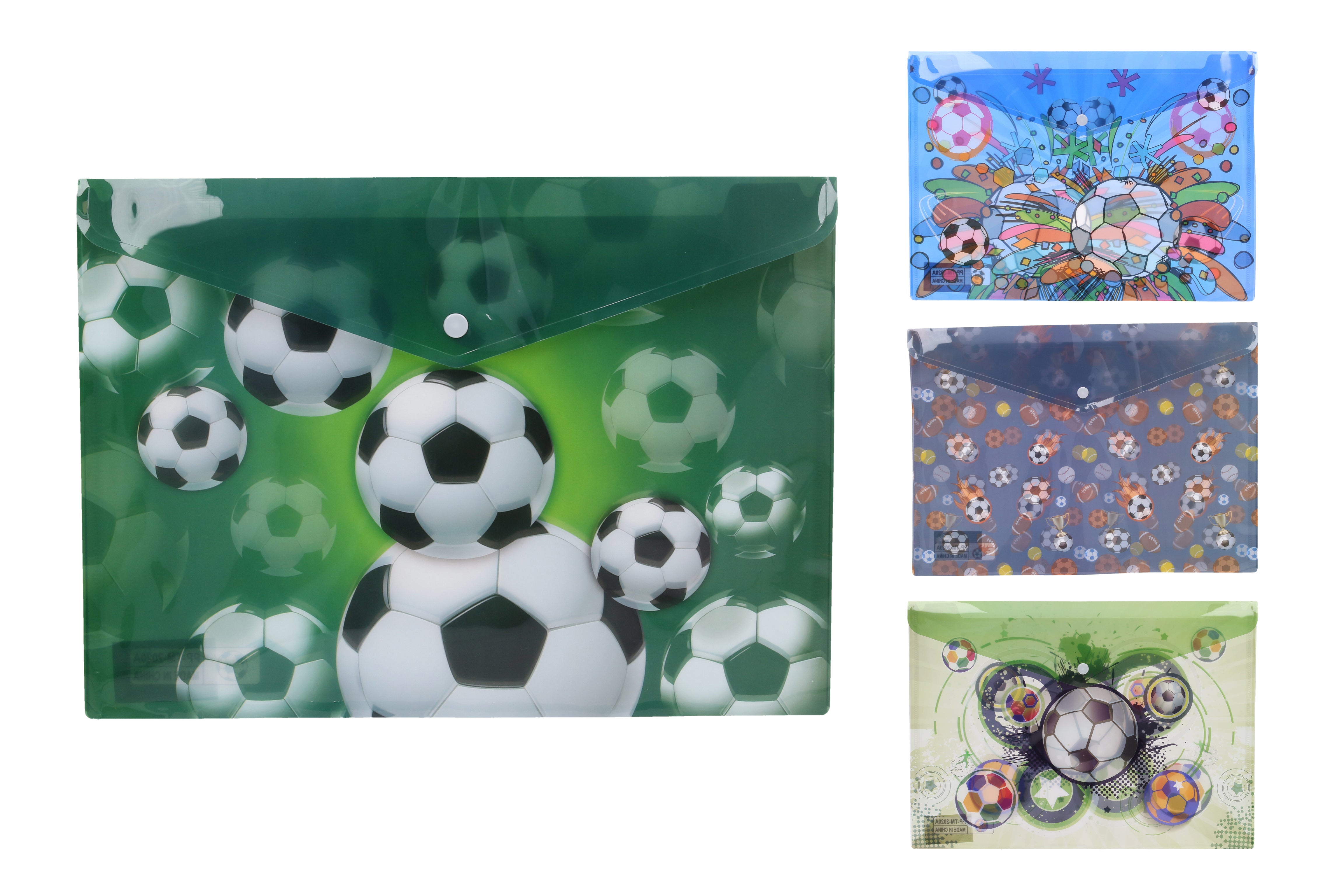Folder With Press Stud 35.8x26 Cm - Ball