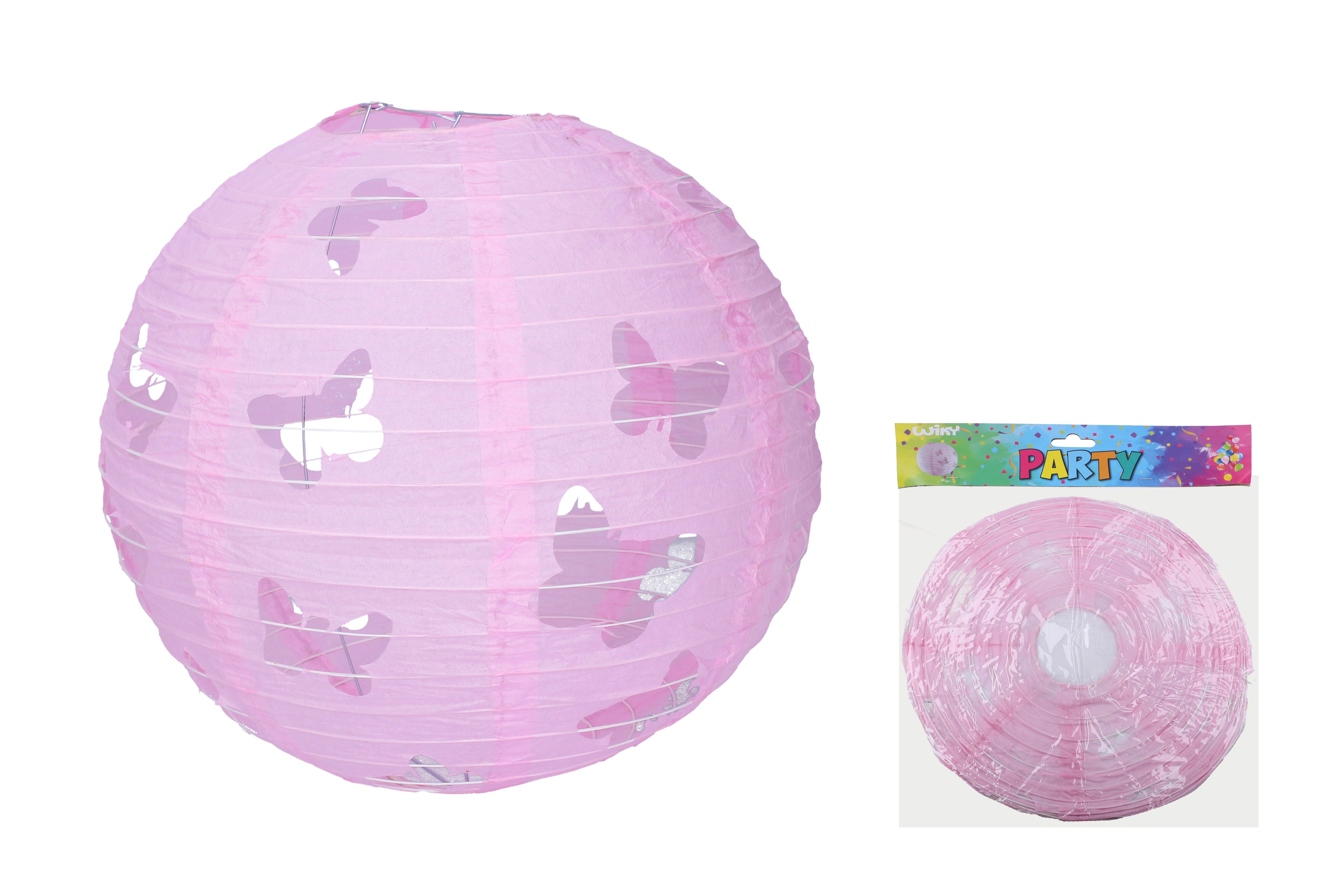 Lantern Ball 30 Cm - Butterfly