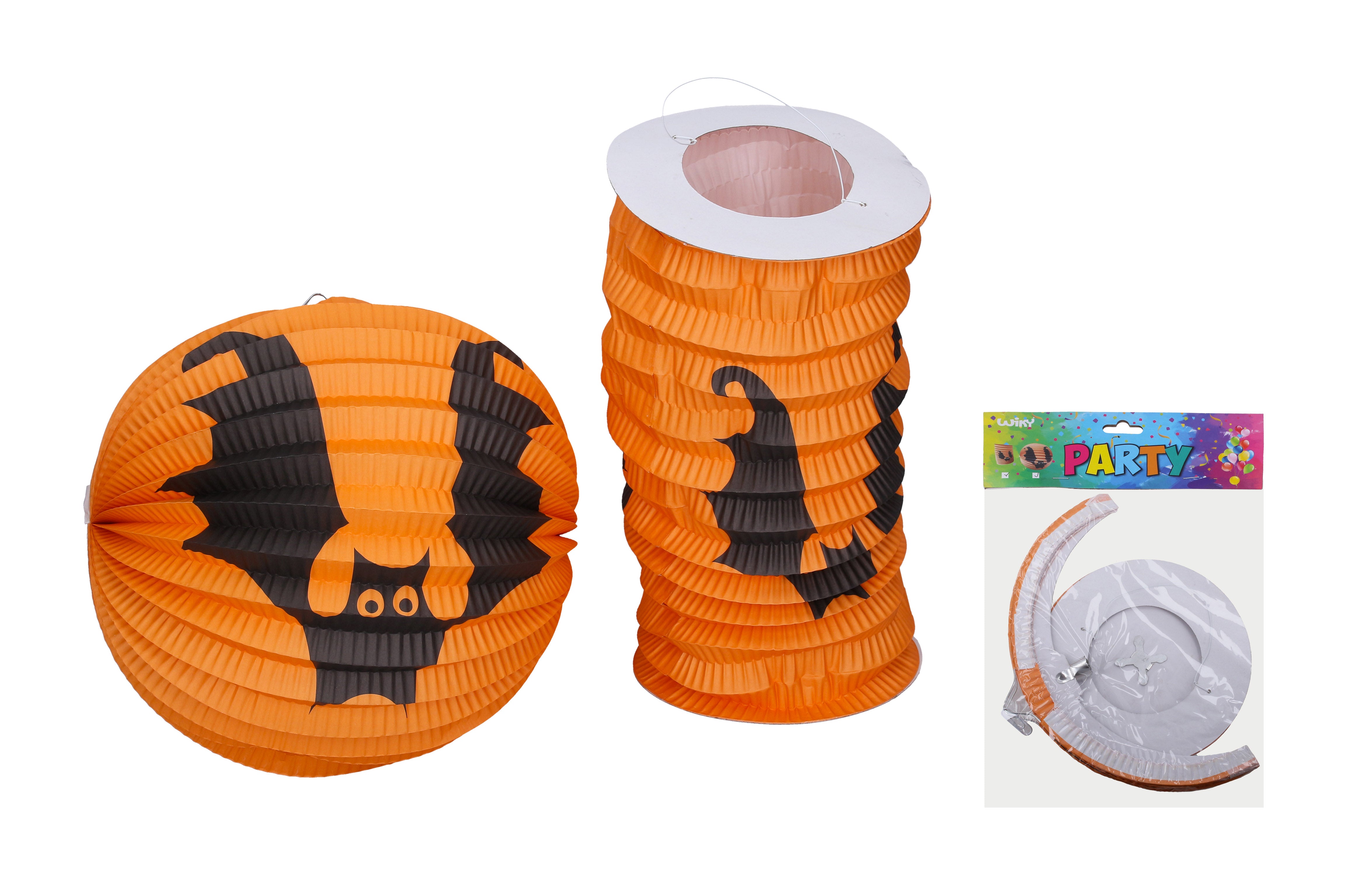 Linterna Bola 25 Cm Y Linterna Cilindro 15 Cm