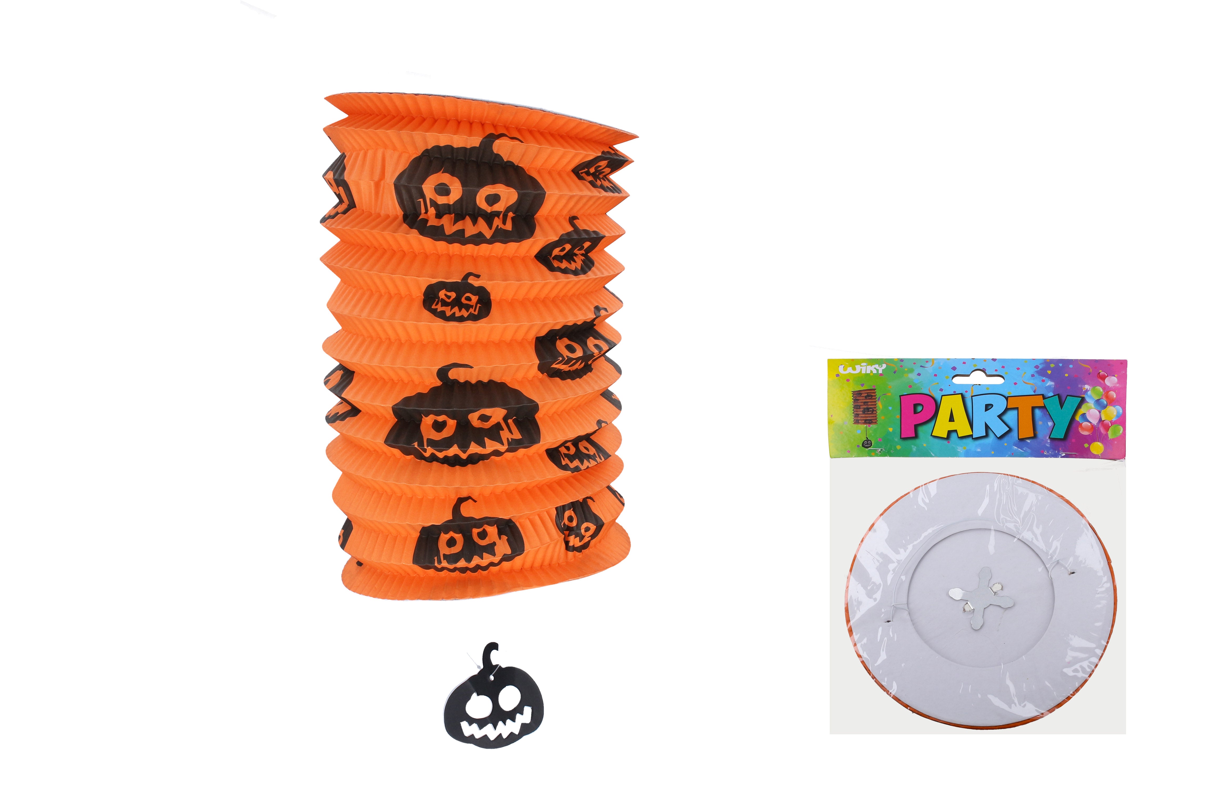 Lantern Cylinder 15 Cm - Pumpkin