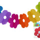 Bunte Girlande 3 M - Blume