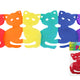 Guirlande colorée 3 M - Chat