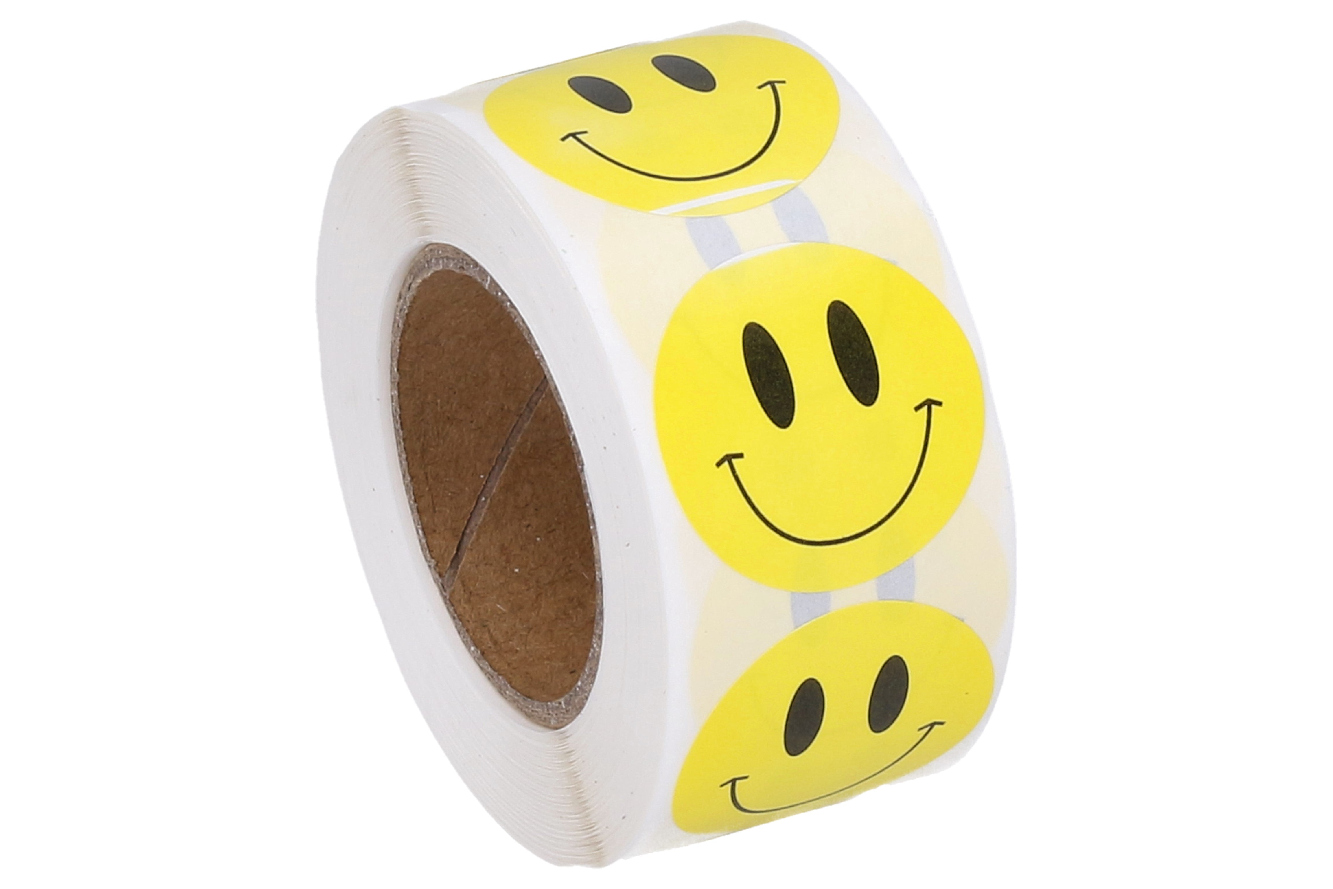 Tape 14 M Decor 500 stuks Stickers - Gele Smiley