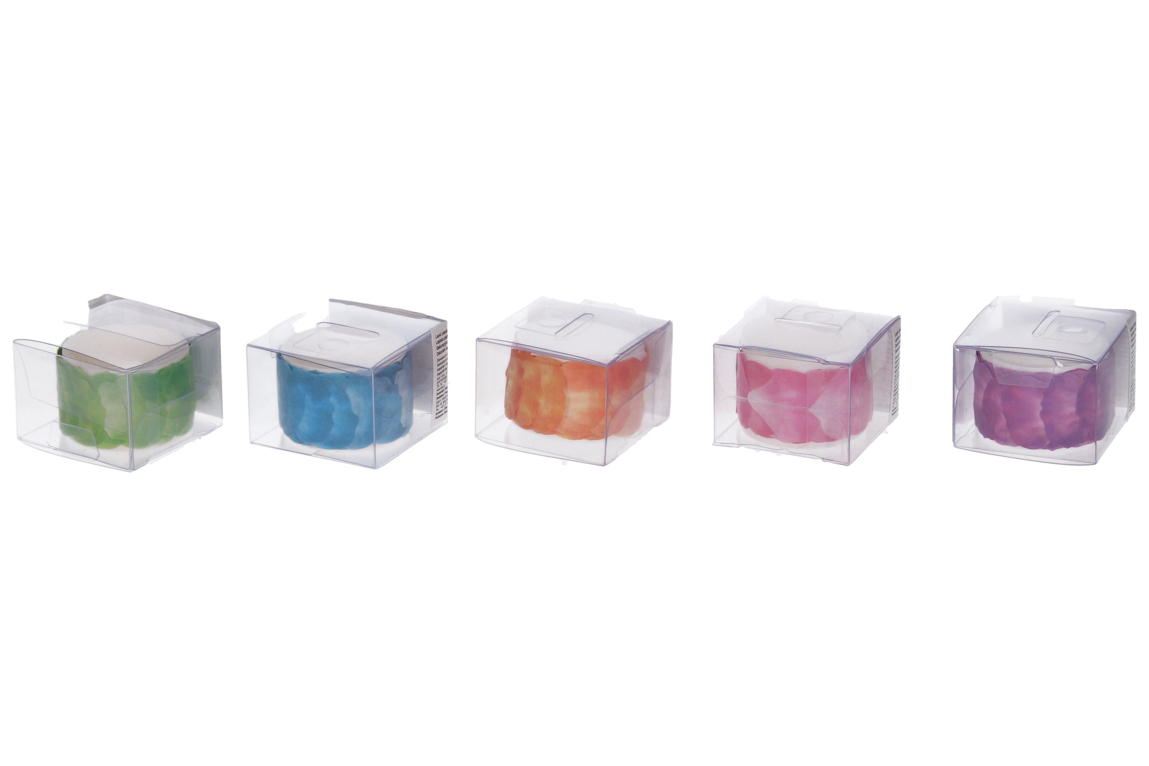 Ragasztószalag 2,5x2,5 cm Dekor - Virág