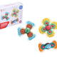 Spinners pour bébé - Anneaux de dentition avec ventouse 3 pièces