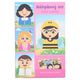 Creative Sticker Set 21x14 Cm - Face