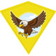 Flying Dragon Eagle 68 x 73 cm – tschechischer Einband