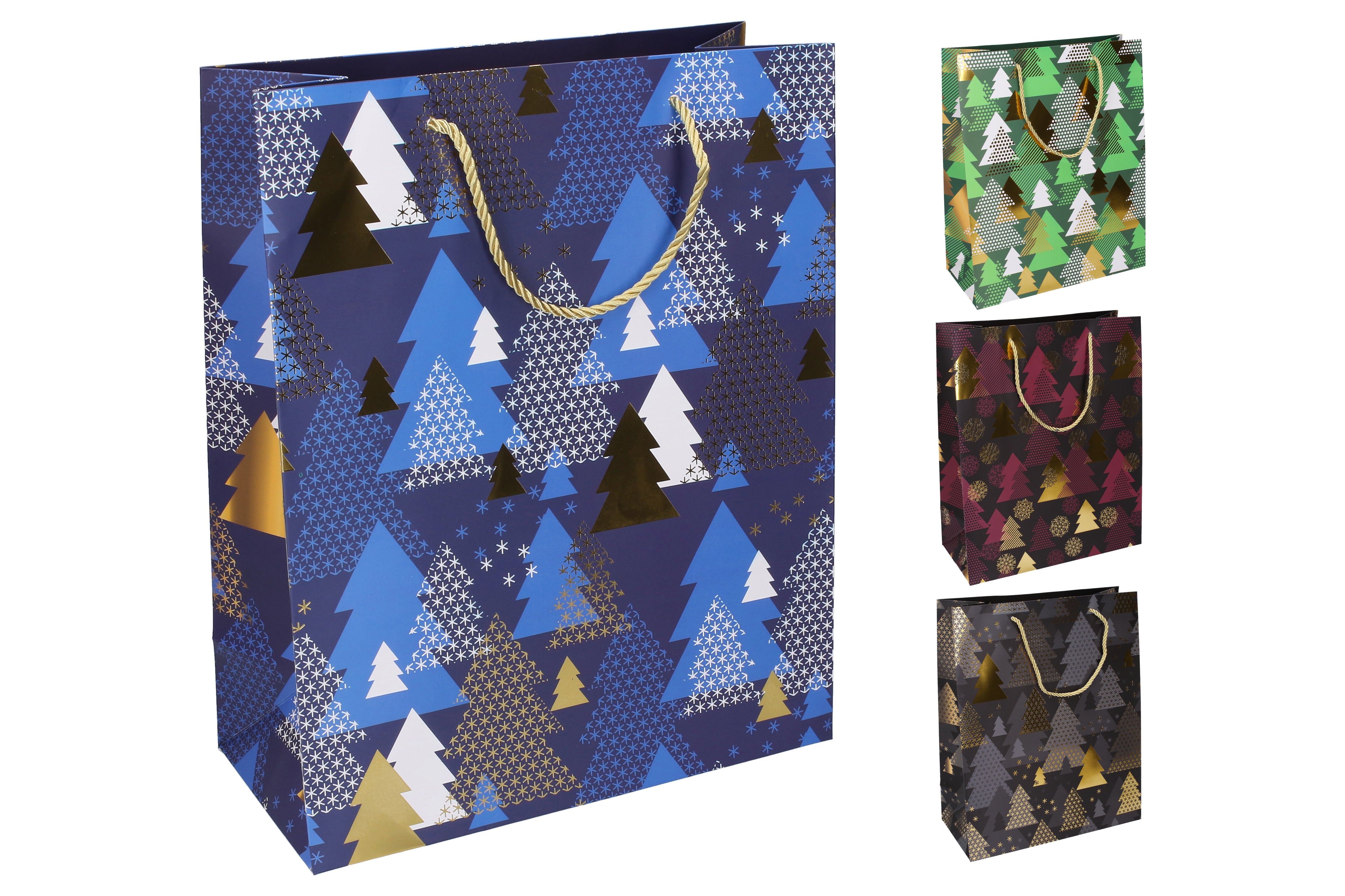 Gift Bag M 32x26x12 Cm Christmas