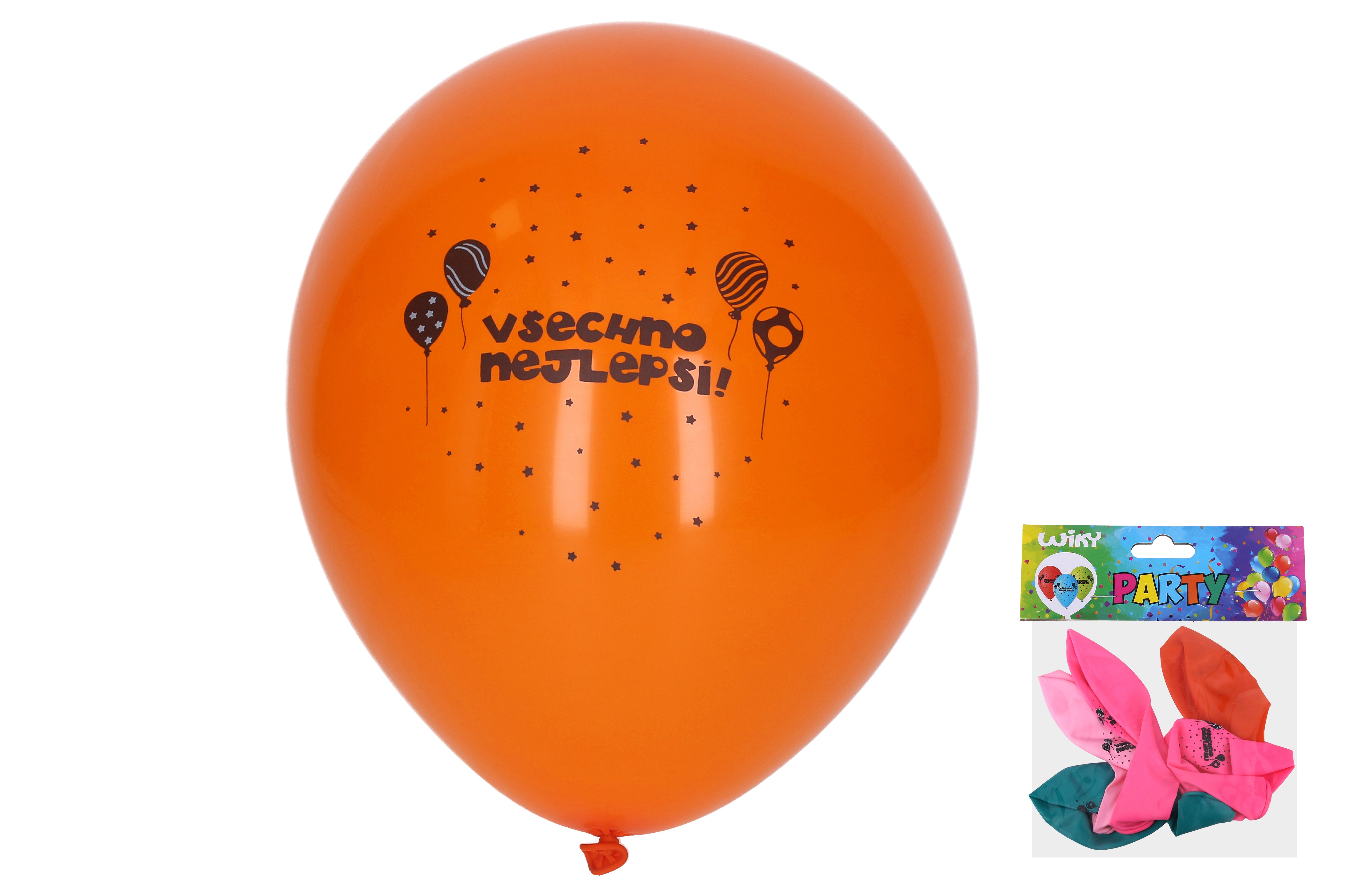 Balon Gonflabil 30 Cm - Set De 5 La Multi Ani