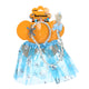 Conjunto Carnaval - Saia Princesa Azul Com Tiara
