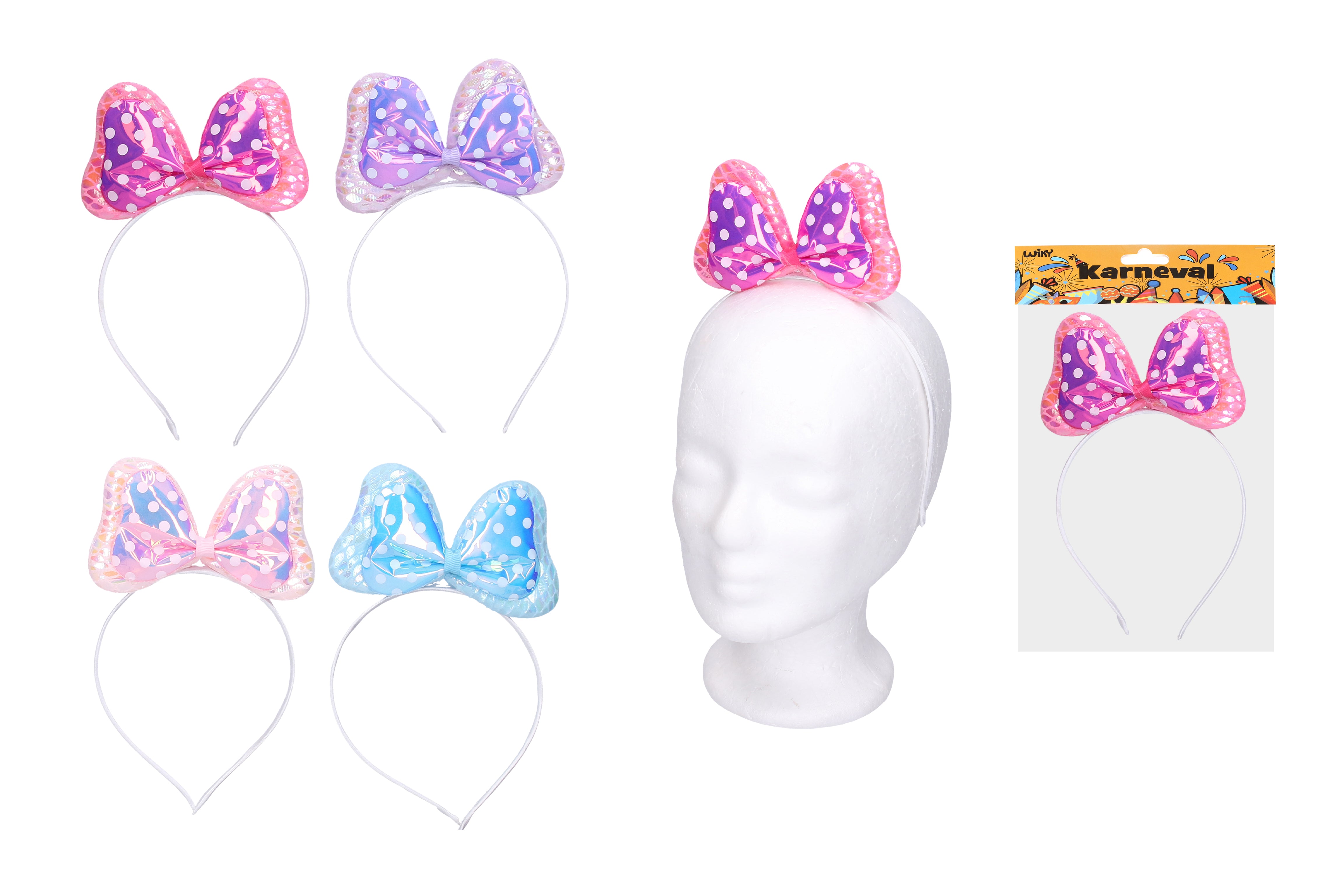 Conjunto Carnaval - Tiara com Laço
