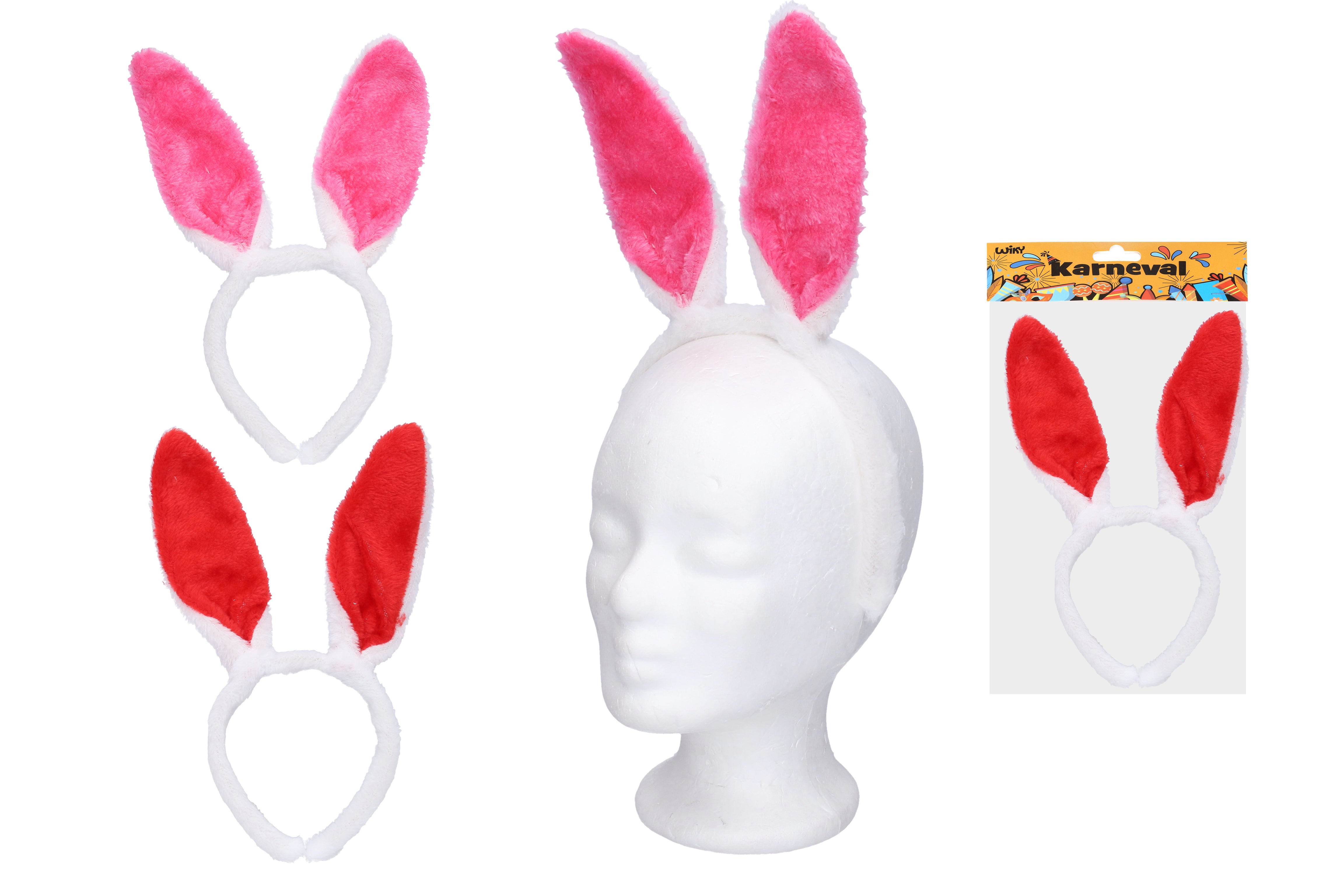 Set Carnaval - Diadema Orejas de Conejo