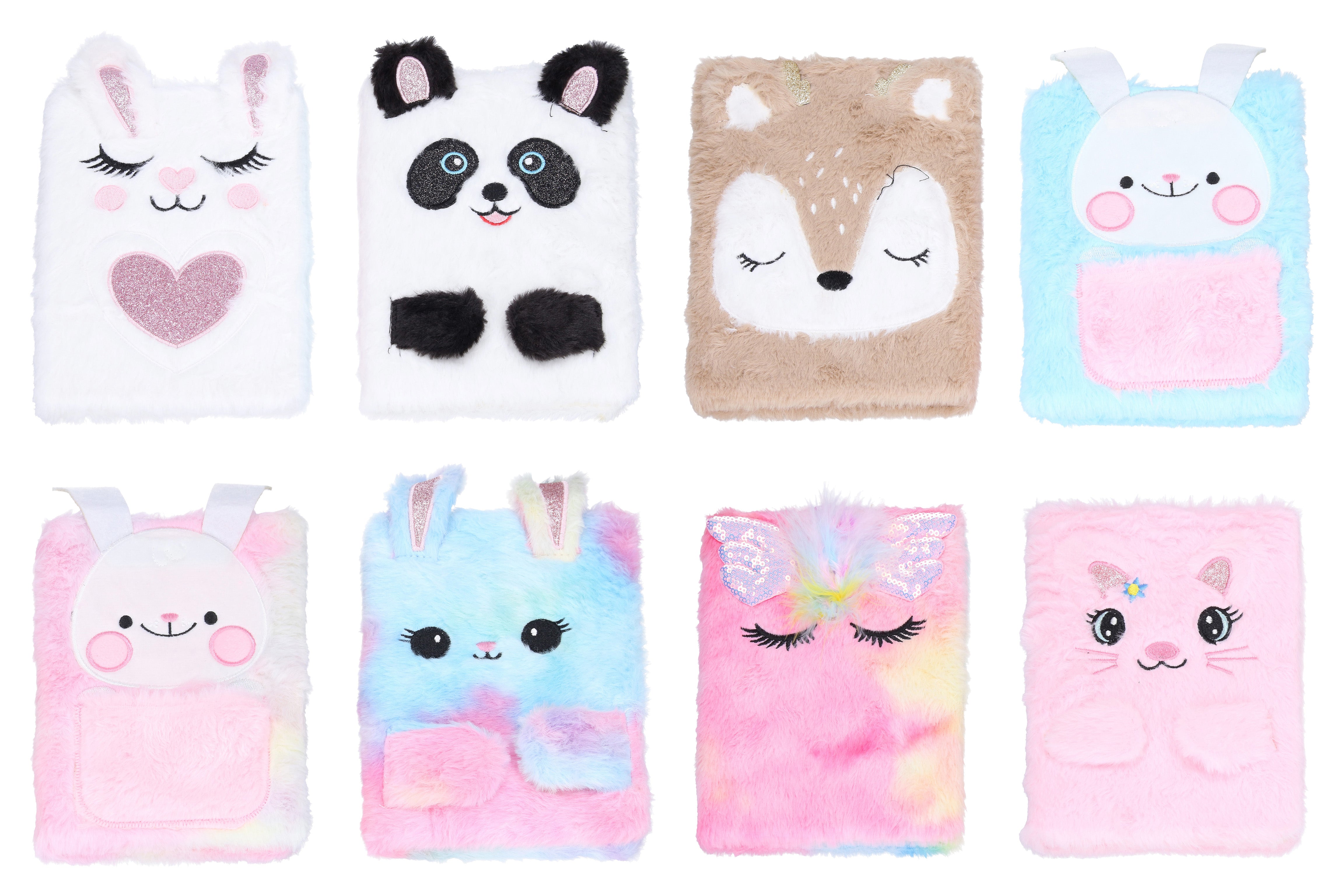 Jurnal liniat 15x21 Cm Plush 80 Pagini