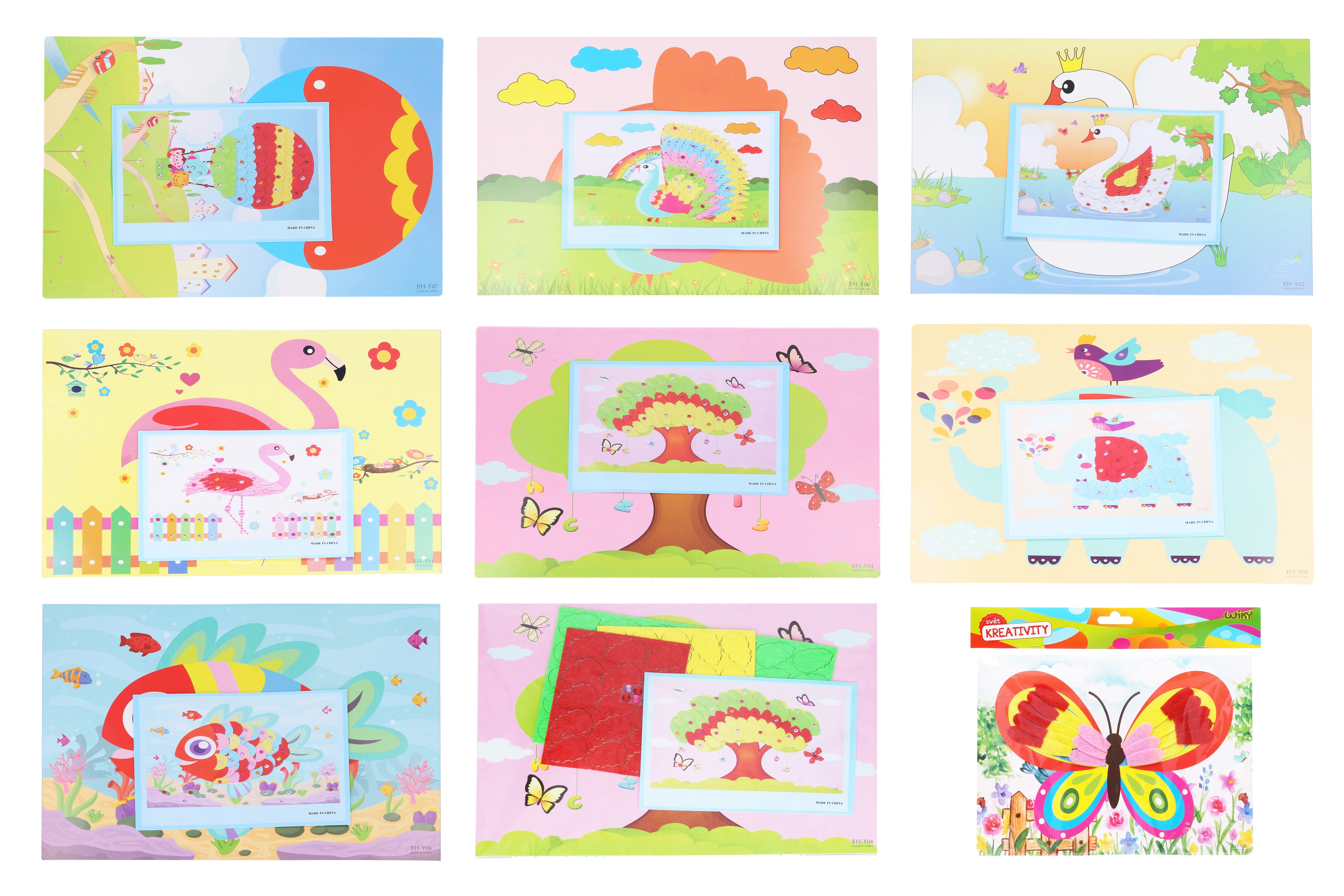 Creatieve Set + Stenen 20x26 Cm