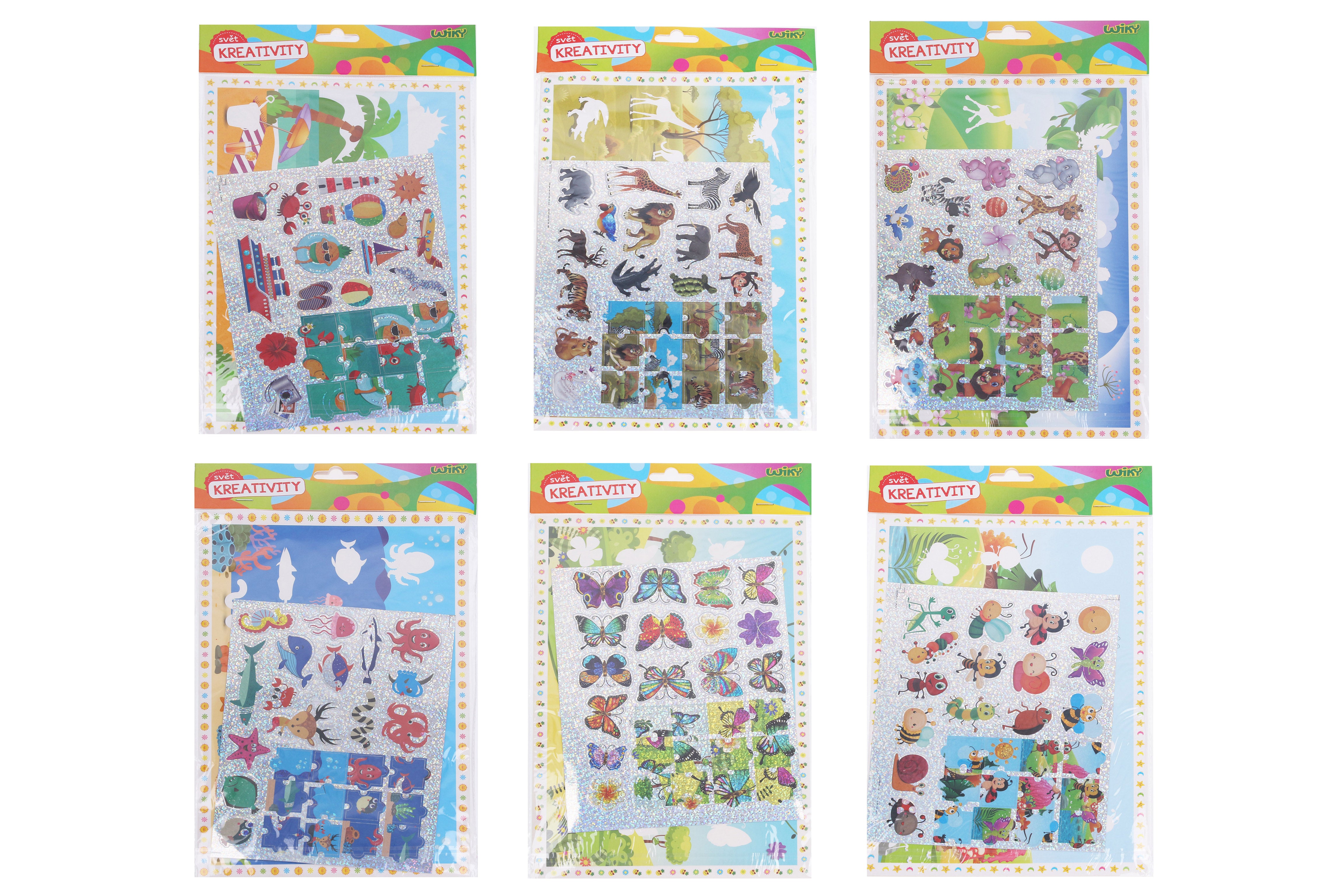 Set Creativo 2en1 Libros Para Colorear 20x34 Cm + Pegatinas