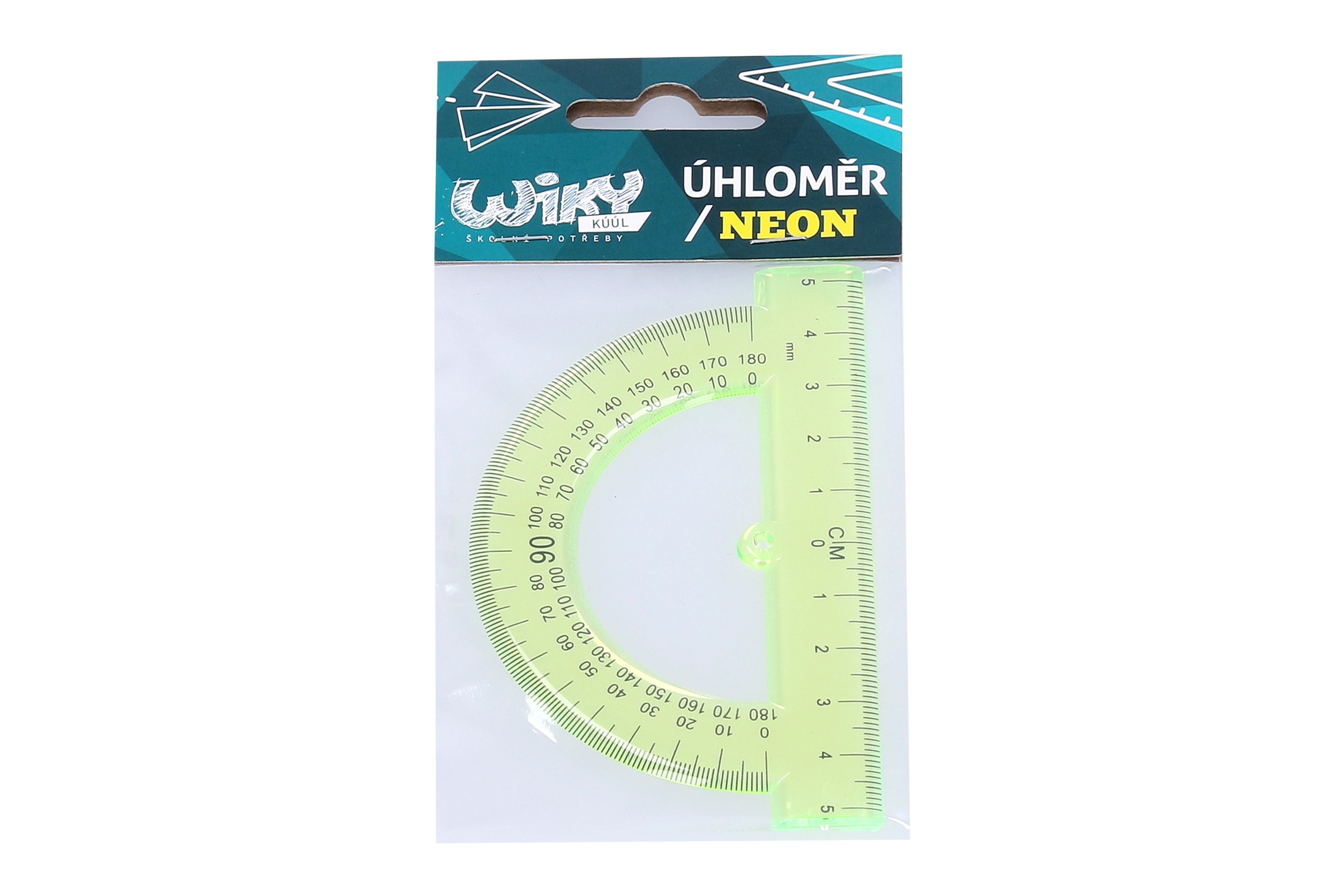 Kleiner Neon-Winkelmesser