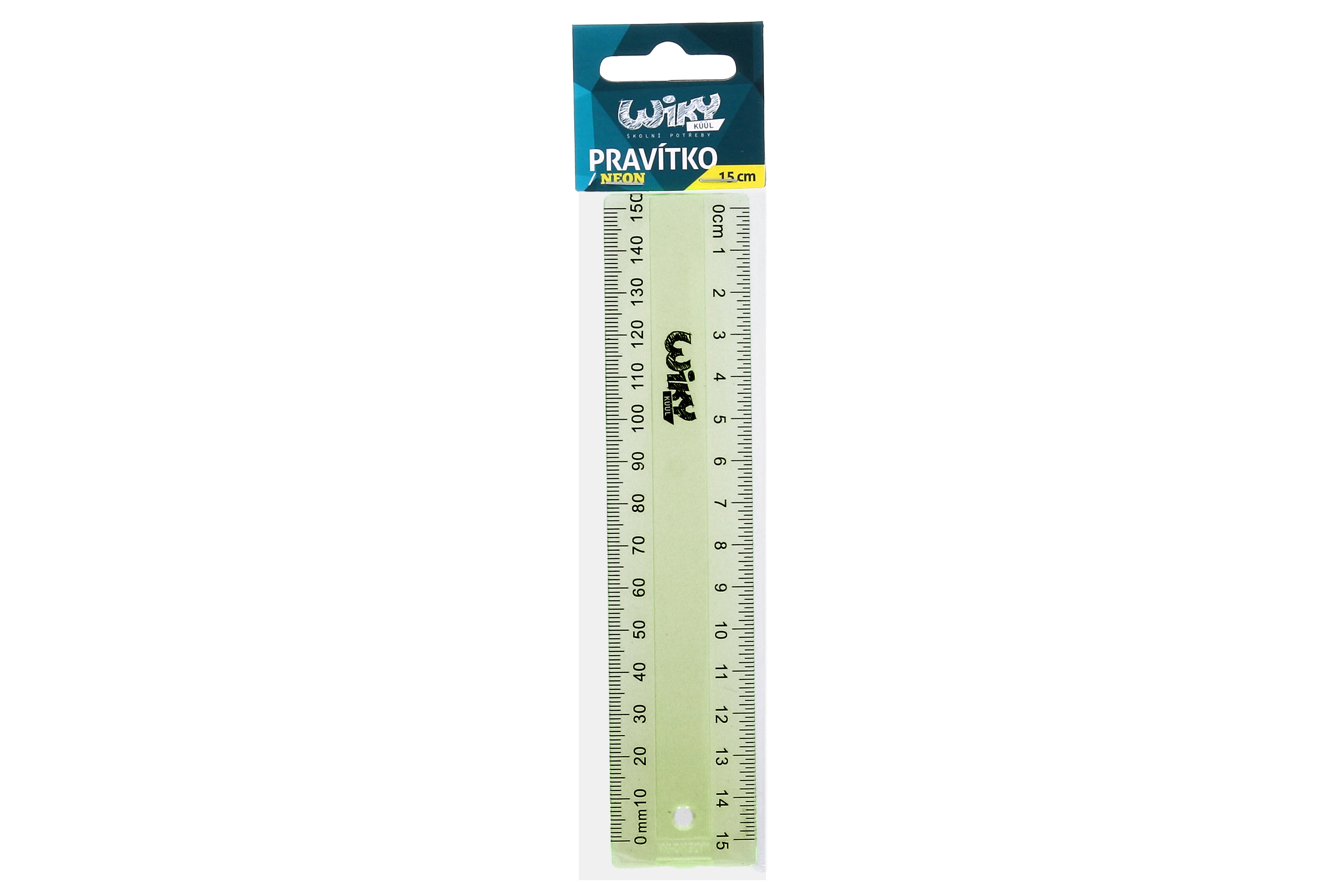 Ruler 15 Cm Neon