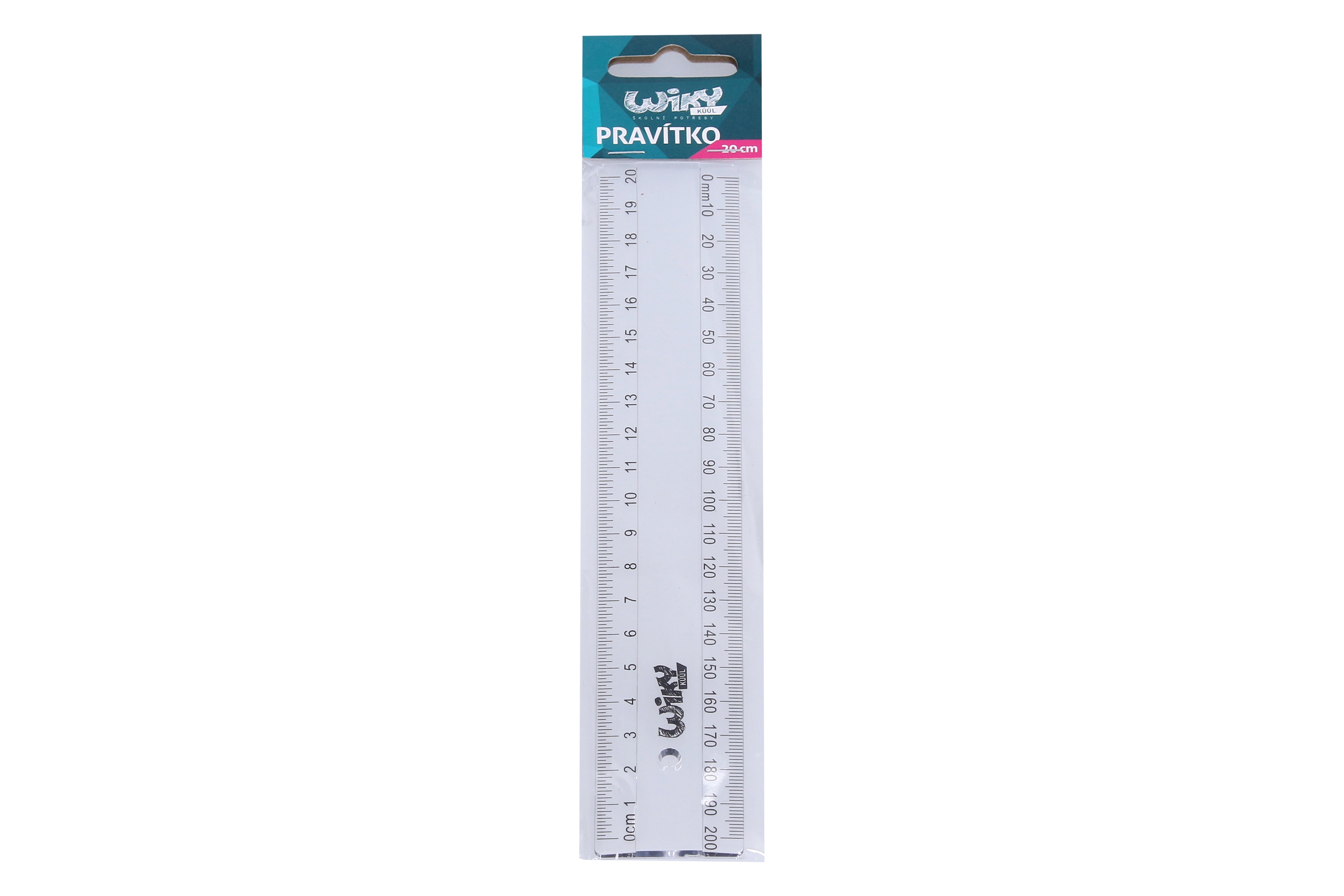 Righello 20 Cm Trasparente
