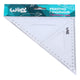 Regla triangular transparente: regla innovadora
