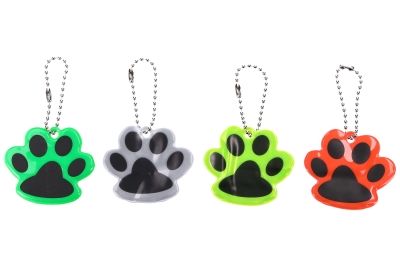 Fényvisszaverő Cat Paw kulcstartó