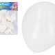 Globo Inflable 30 Cm - Juego De 10 Piezas Blanco