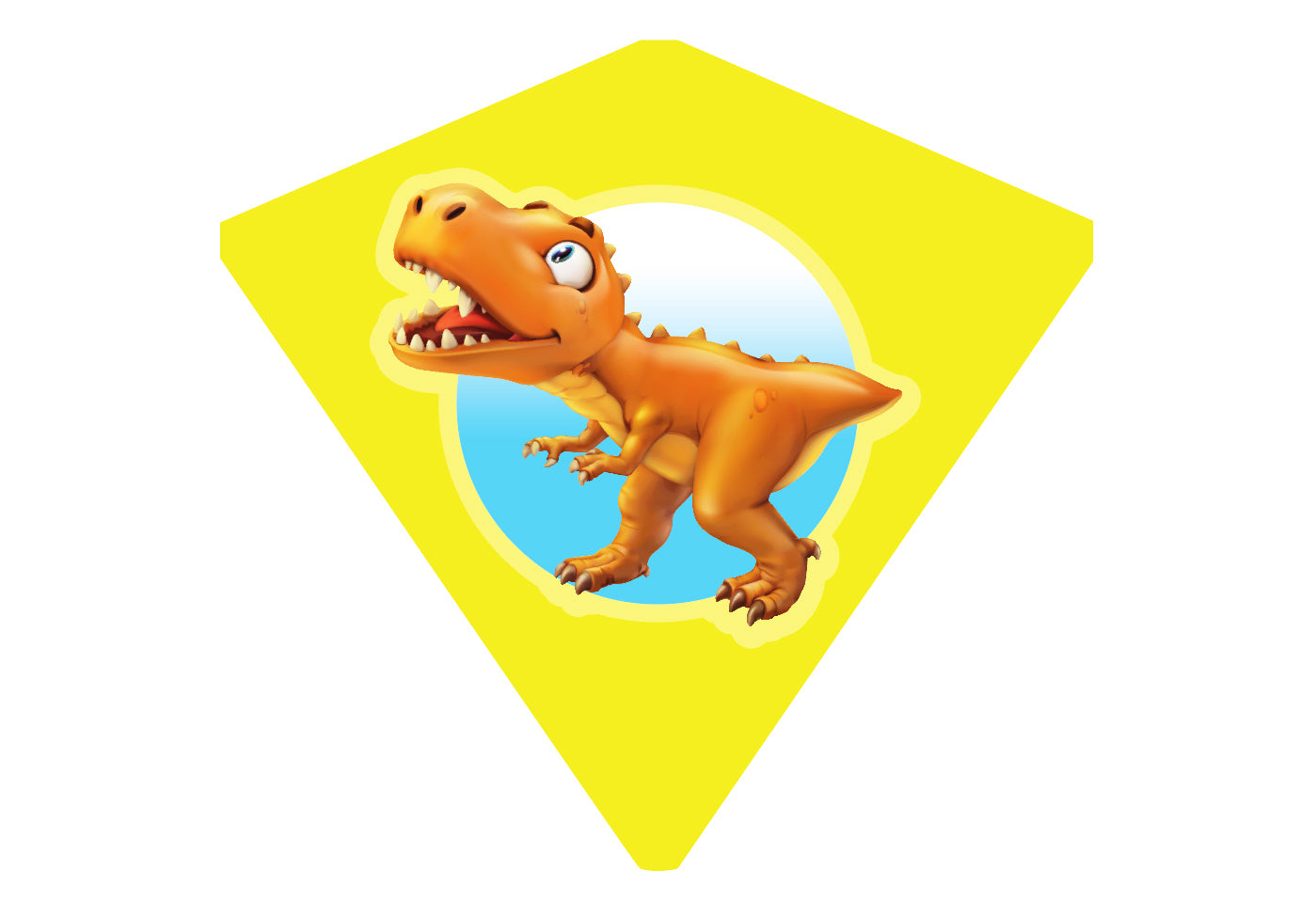 Flying Dragon Dinosaur 68 X 73 Cm - Tsjechische cover