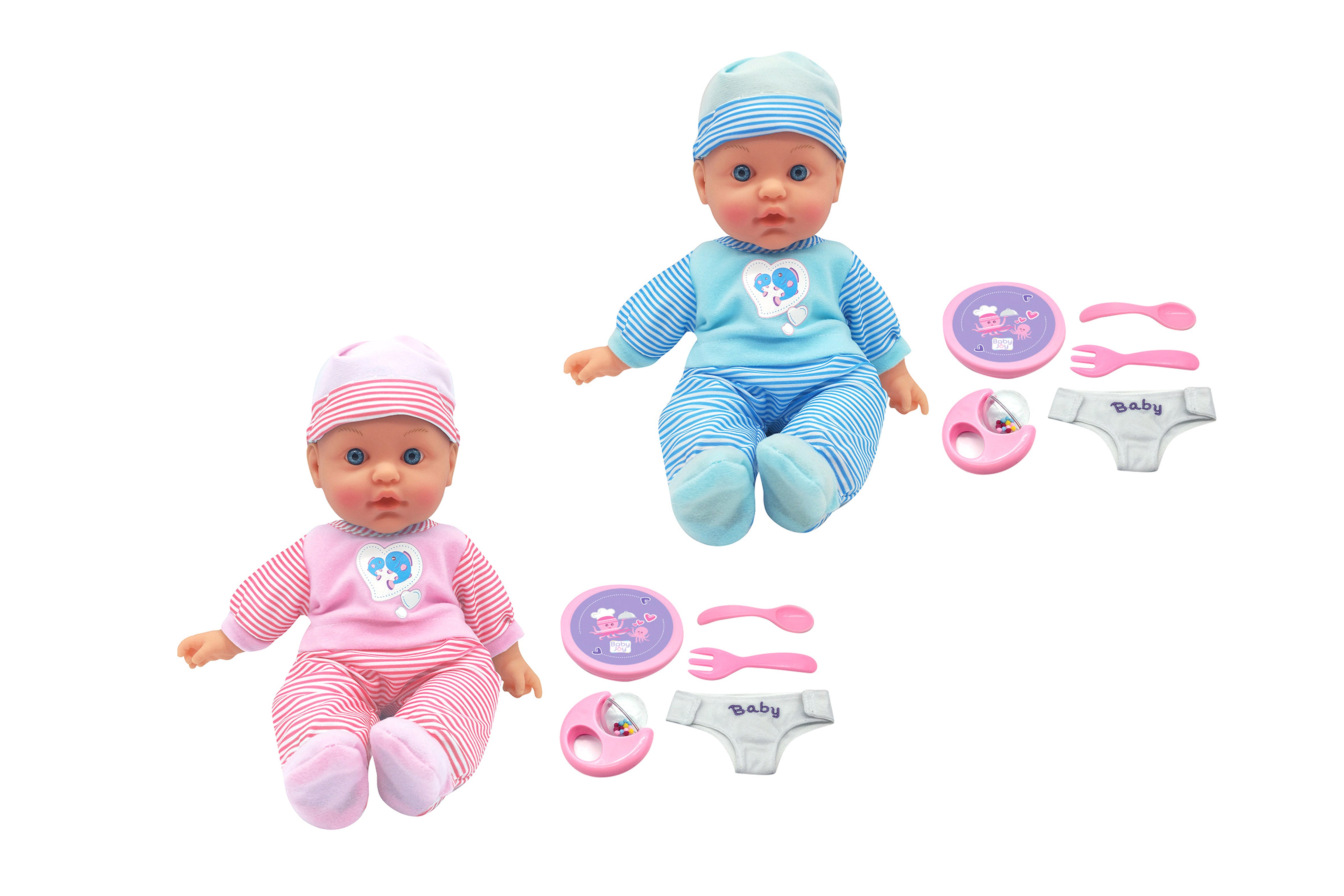 Baby med ljud och tillbehör 41 Cm