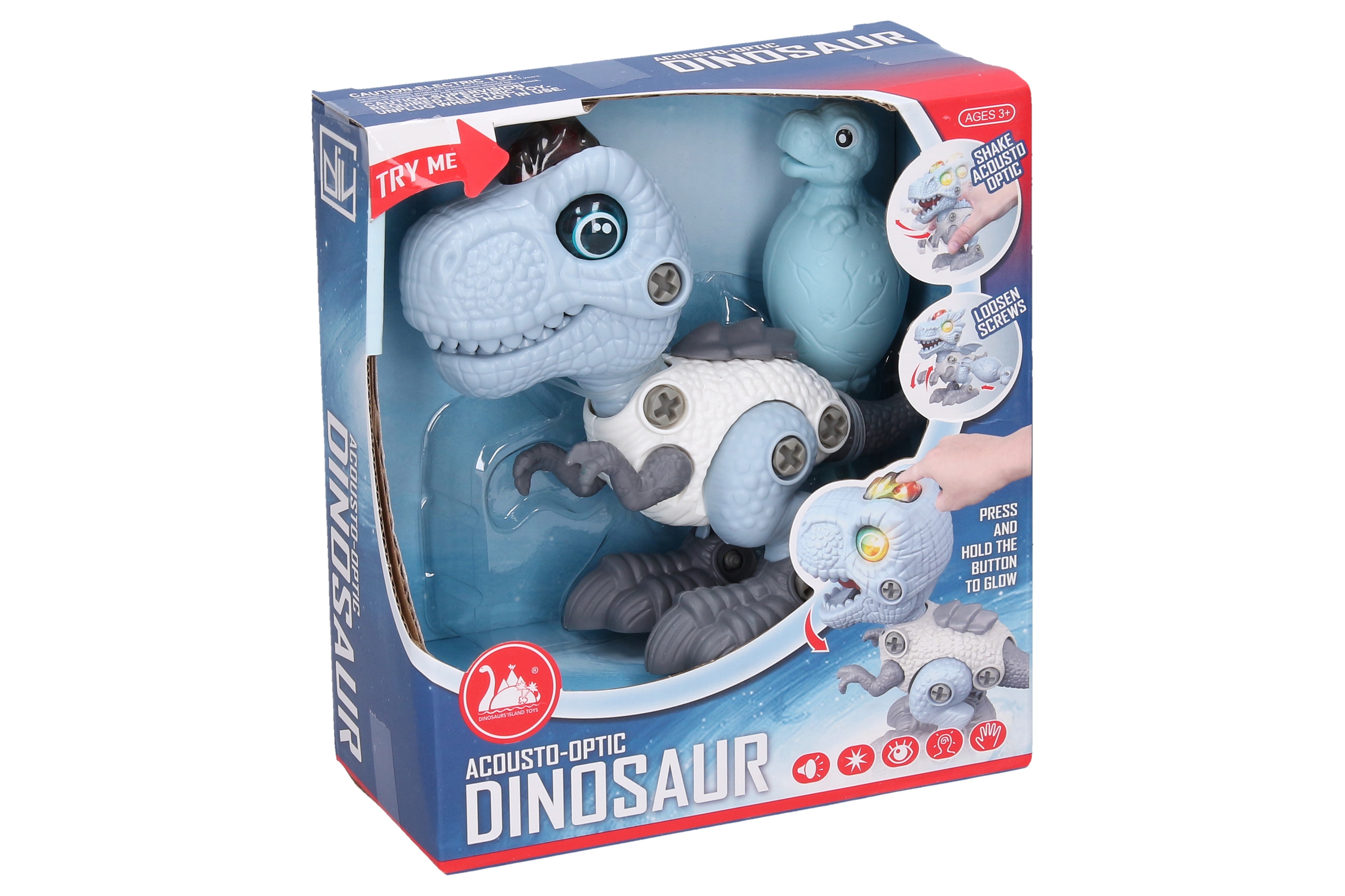 Dino šroub s efekty Tyrannosaurus 13 cm