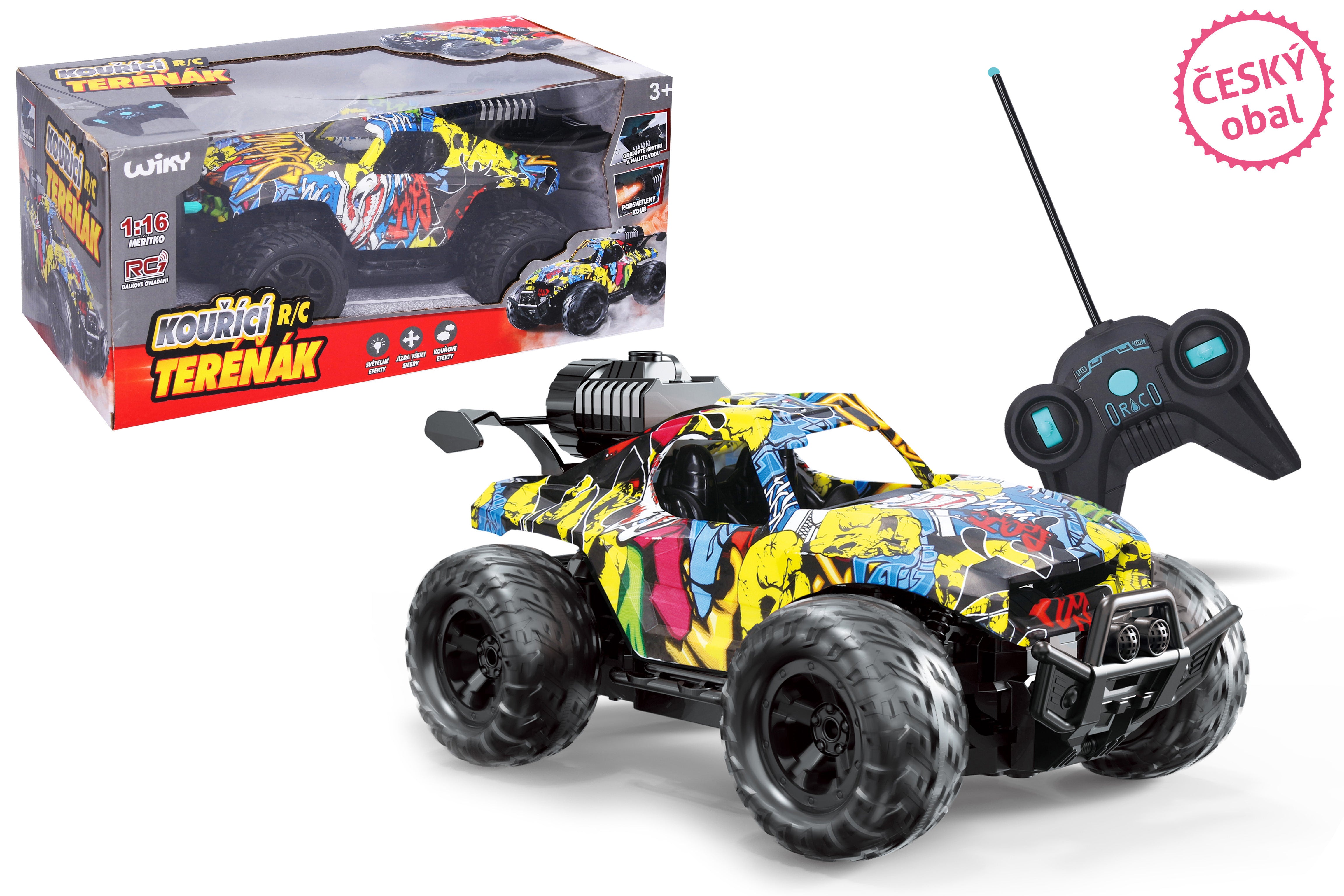 Auto telecomandata Smoking Rc Suv 24 cm - Confezione ceca