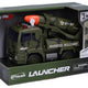 Military Car With Rocket And Effects 19 Cm