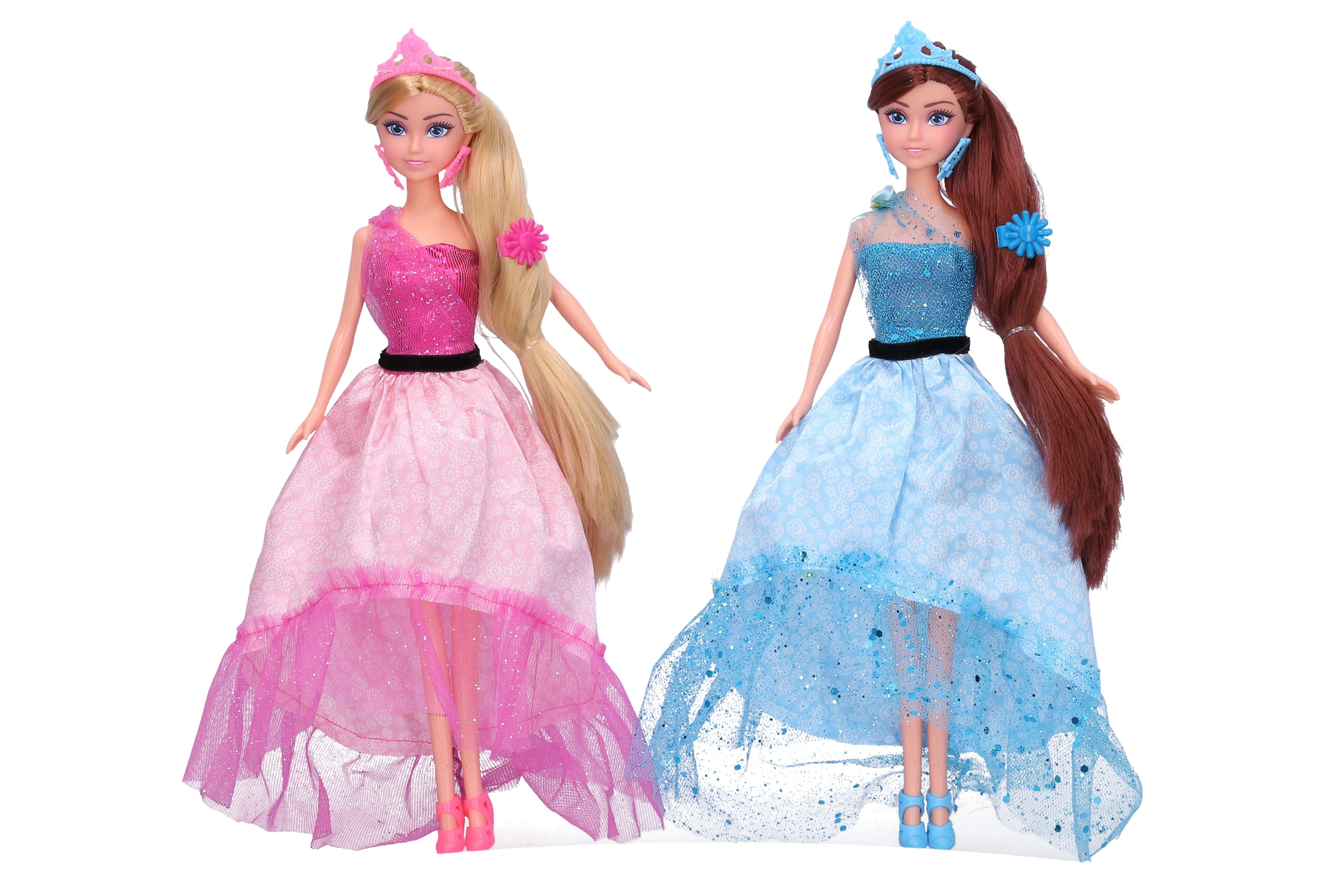 Boneca Princesa Com Acessórios 29 Cm